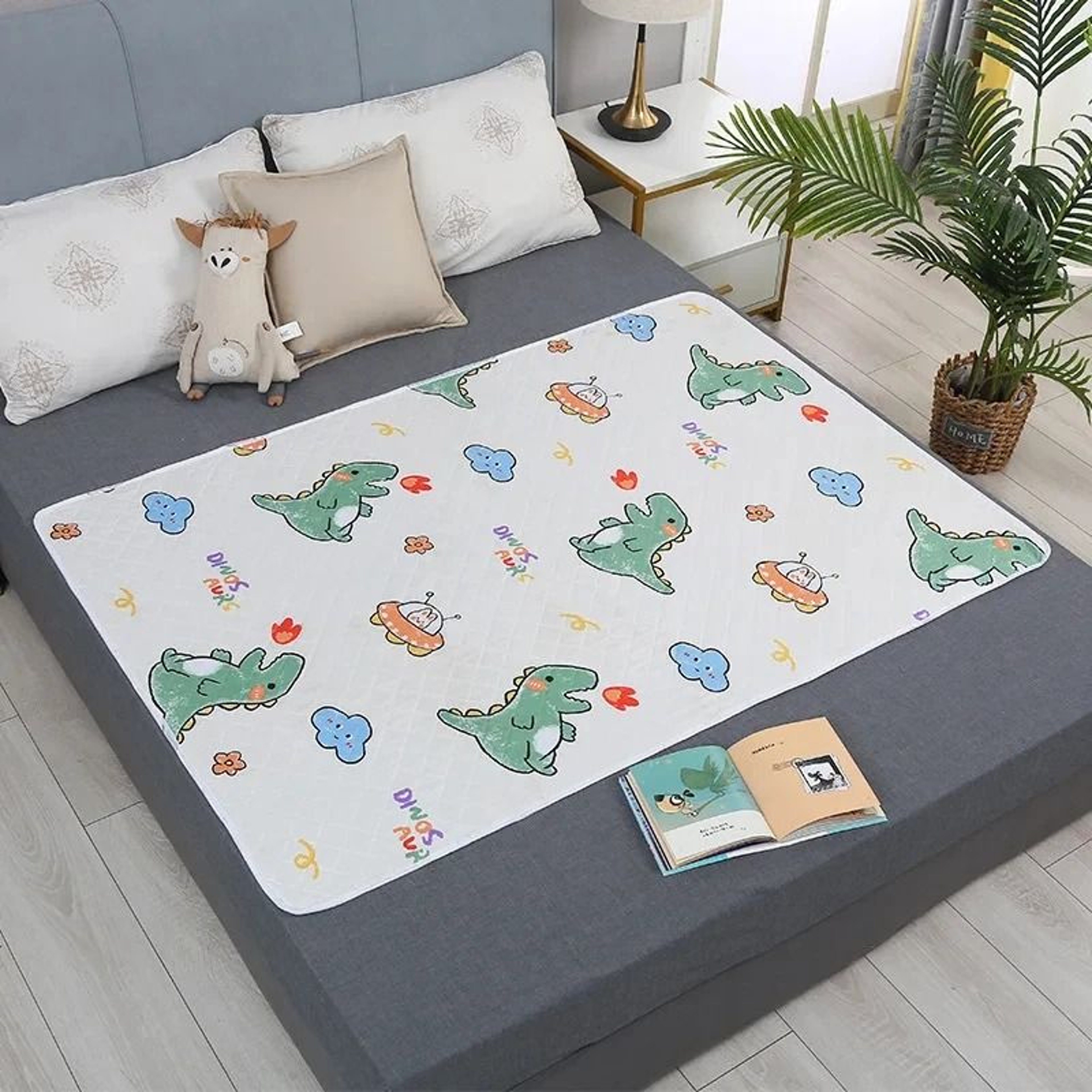 Waterproof Washable Breathable Bed Protector Mat 7
