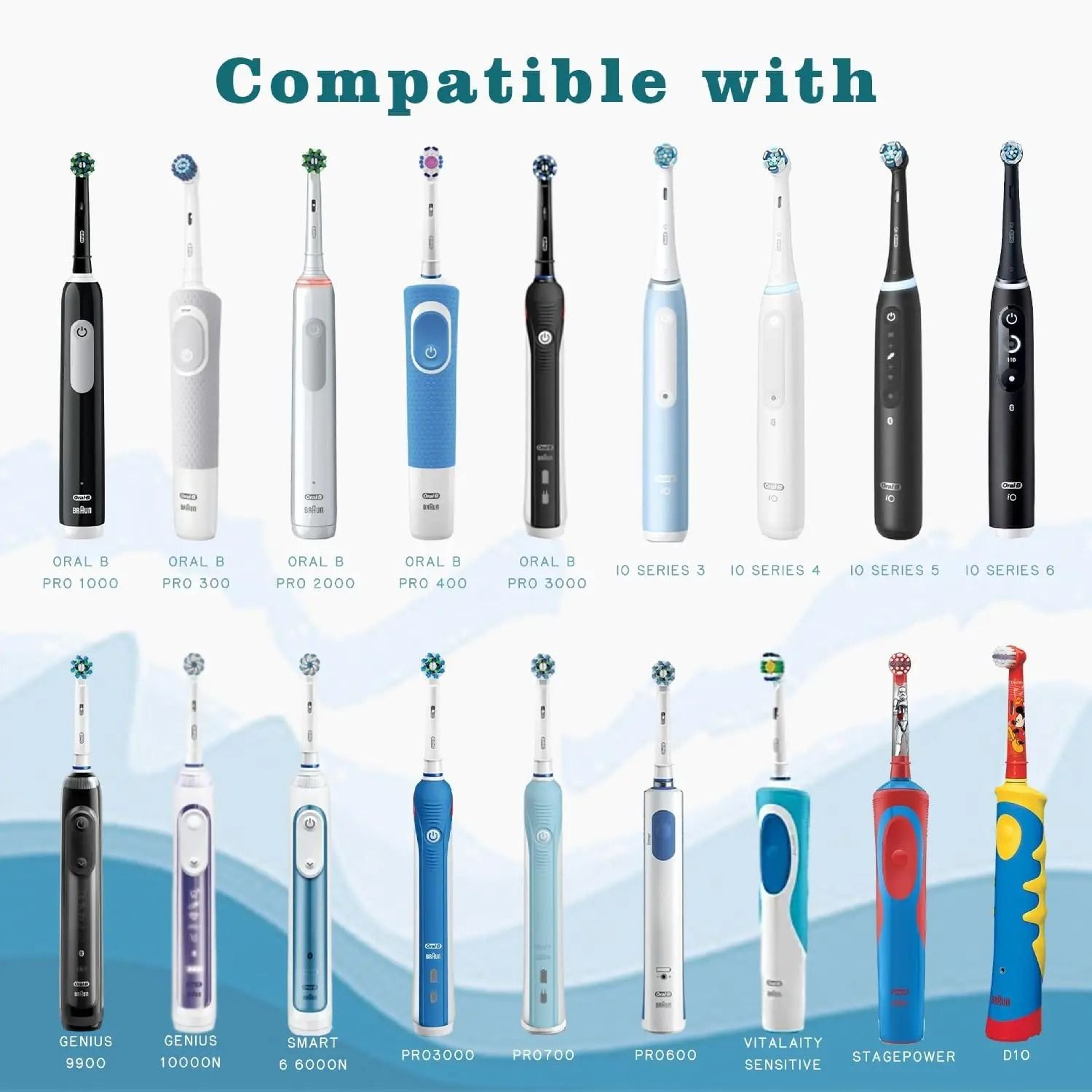 Universal Safety Replacement Charger For Oral B Electric Toothbrushes 5