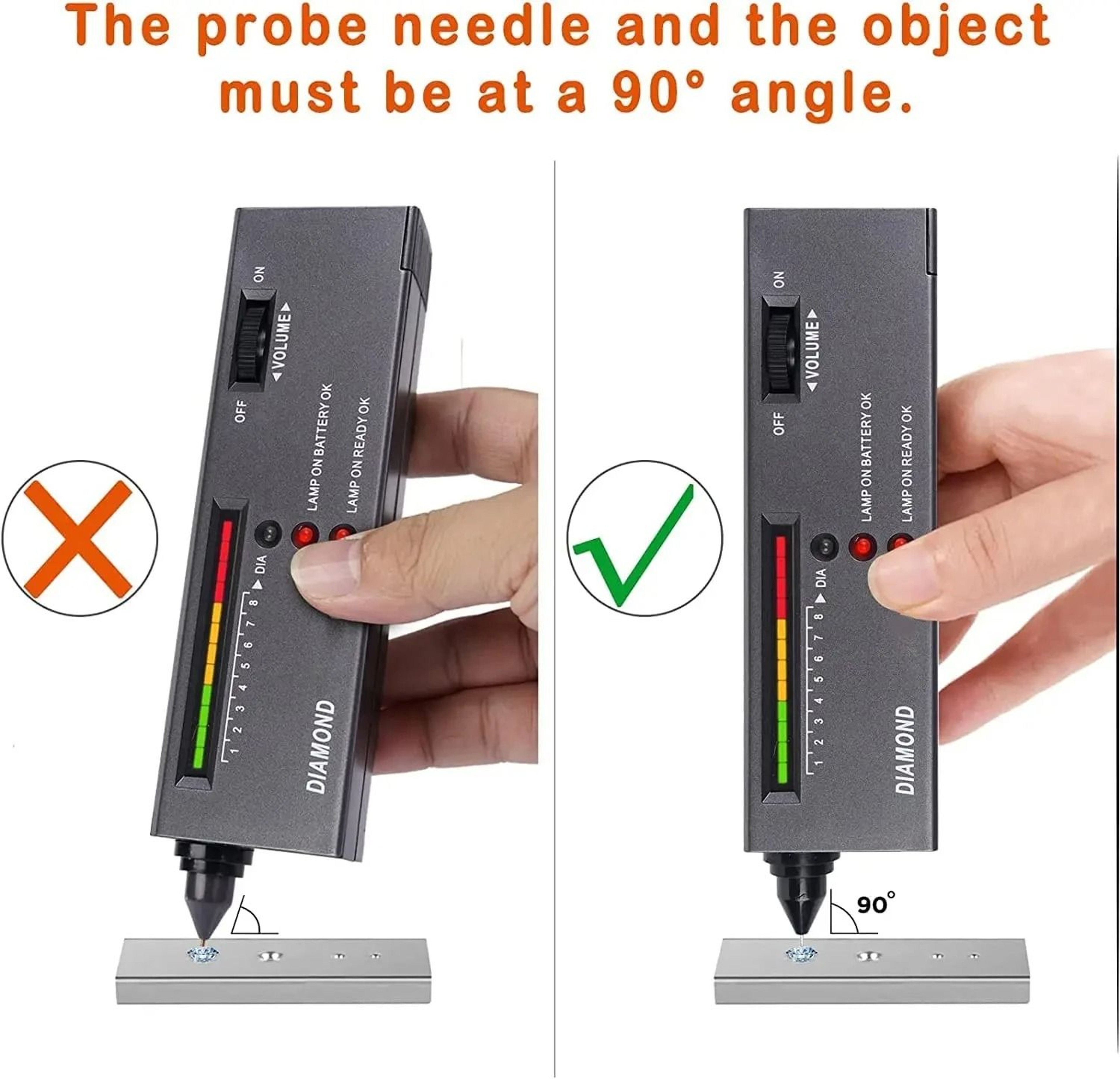 Professional High Accuracy Diamond Tester Pen 3