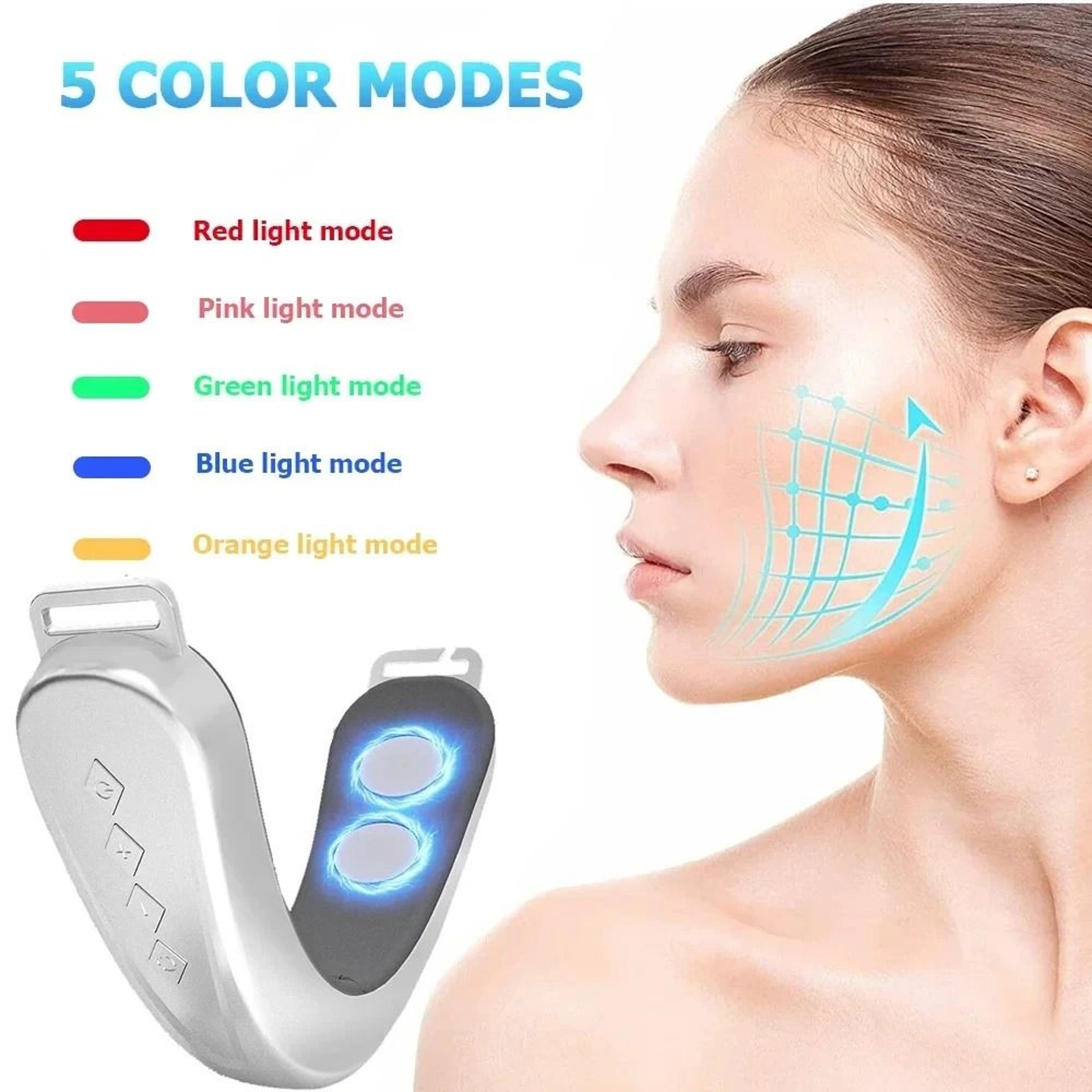 Professional V Shape Intelligent Facial Lifting And Firming Belt 0