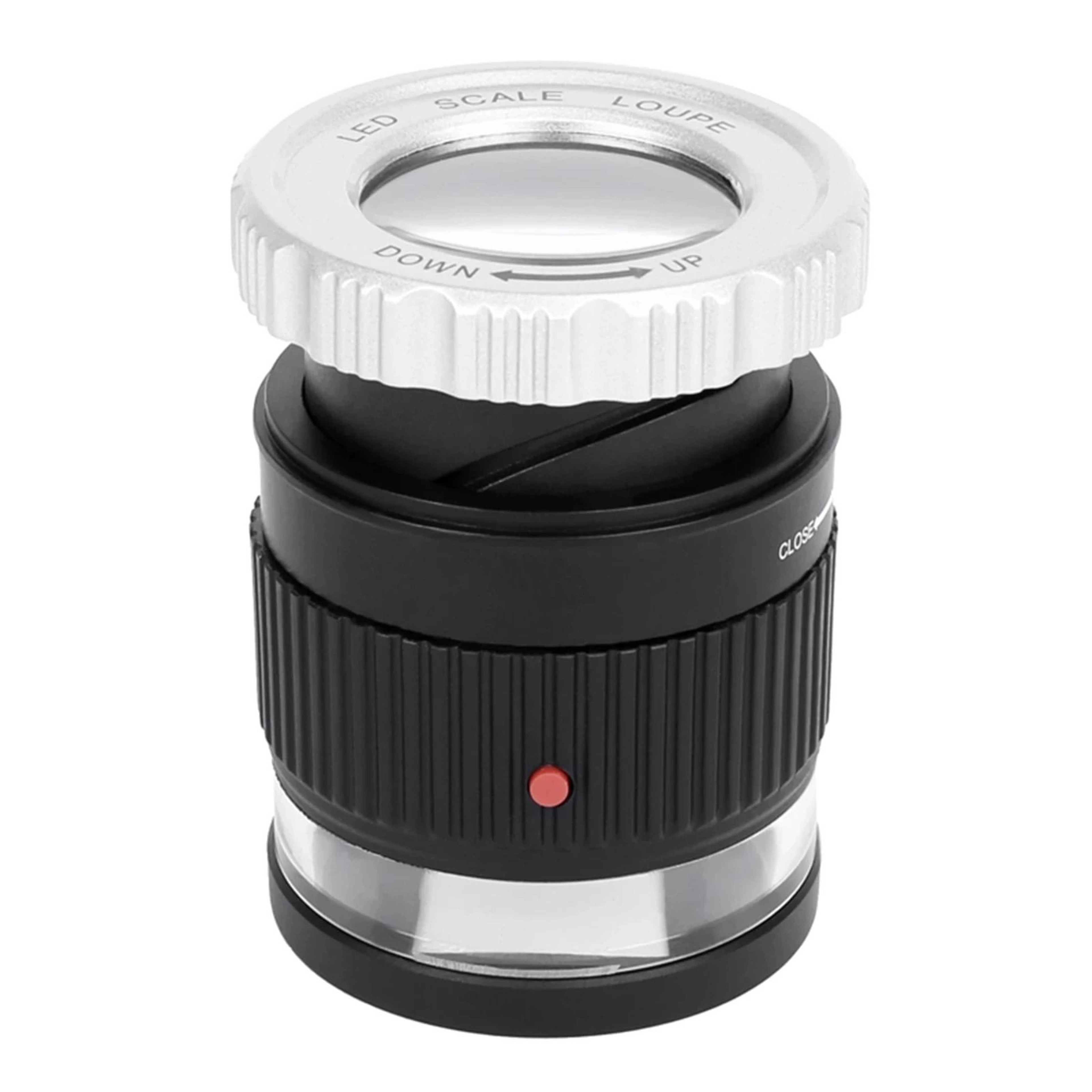 Professional 300X Precision LED Scale Loupe 6