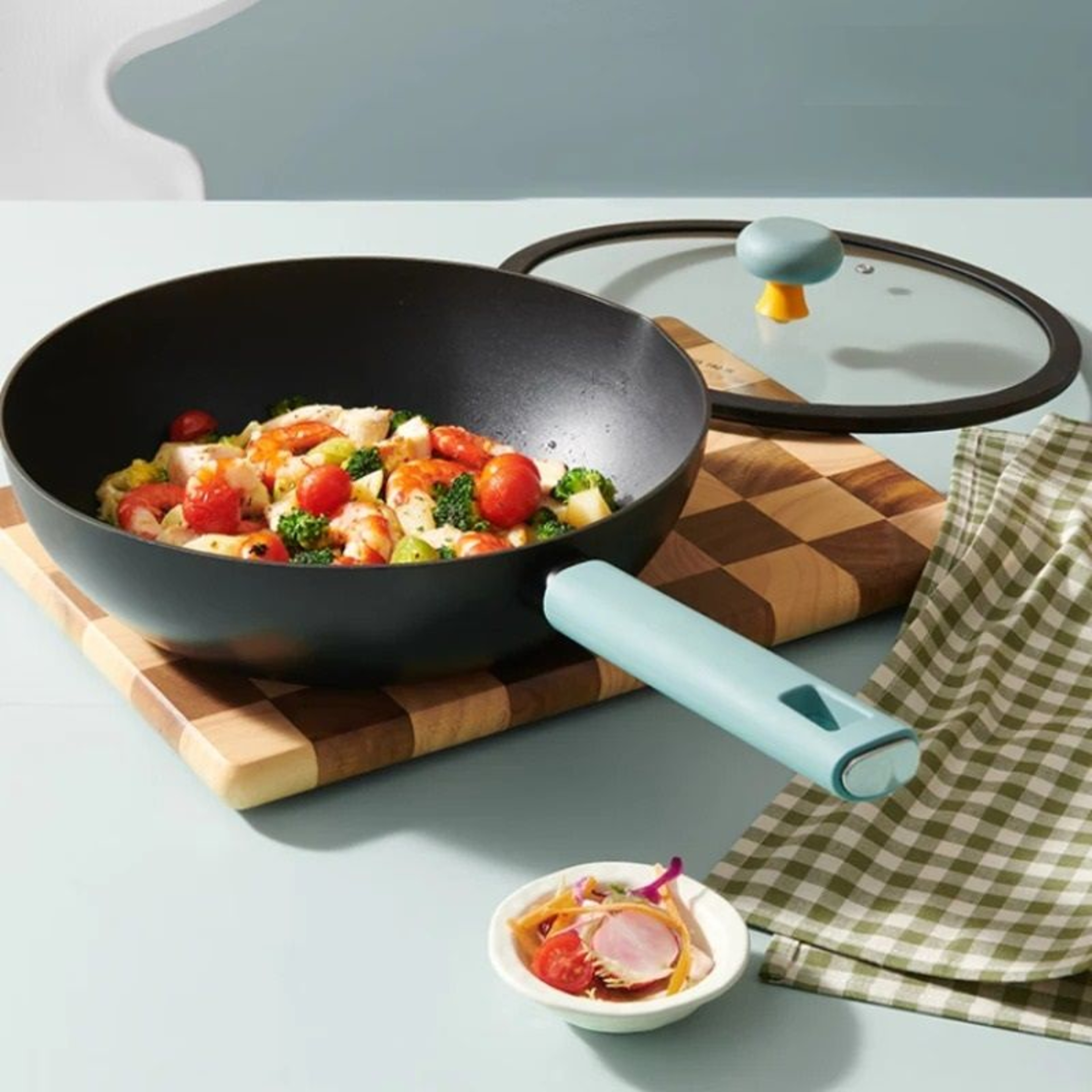 Professional Nordic Aluminum Alloy Non Stick Wok Series 1