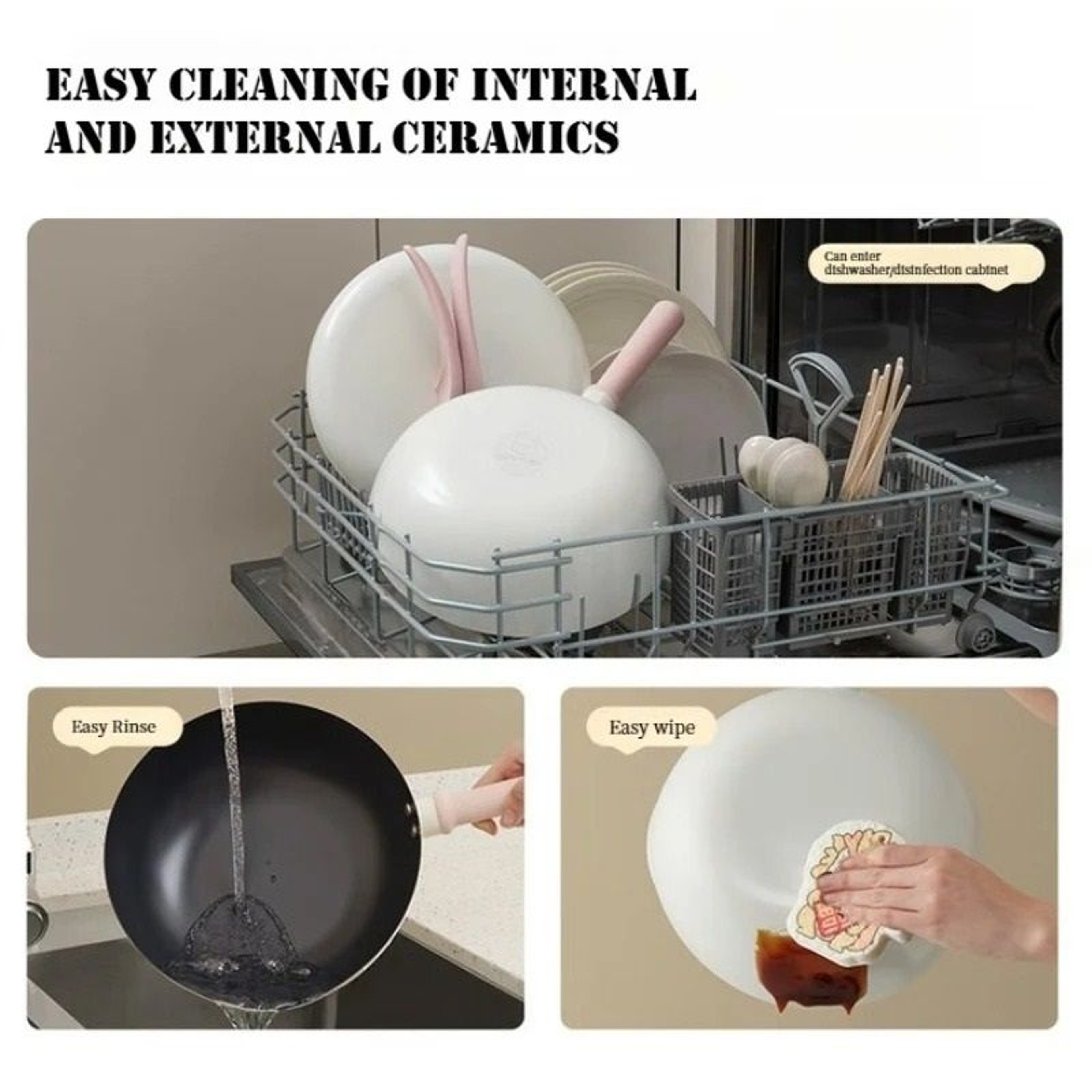 Enchanted Hare Ceramic  Iron Infusion Saucepan 4