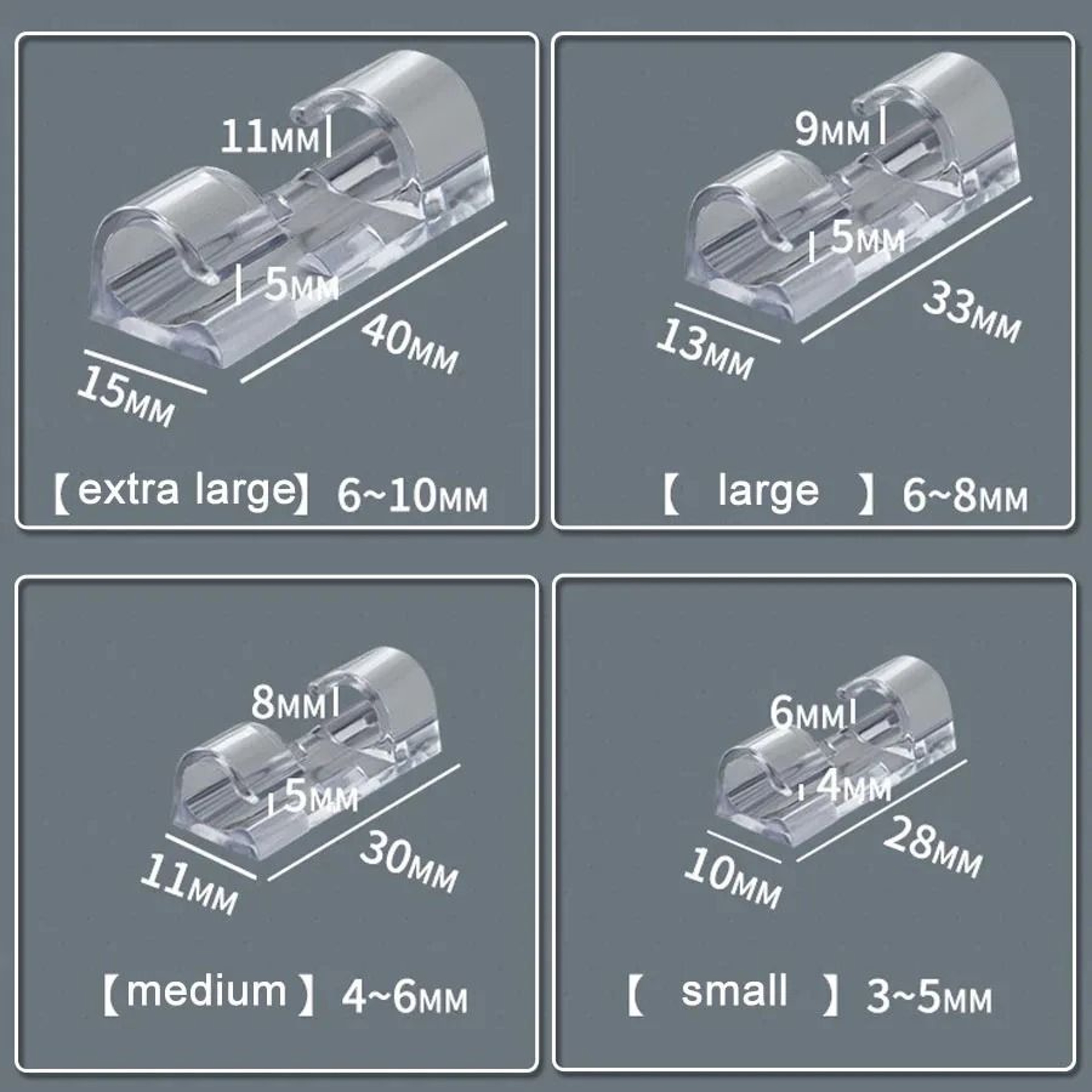 Cable Organizer Clips 1