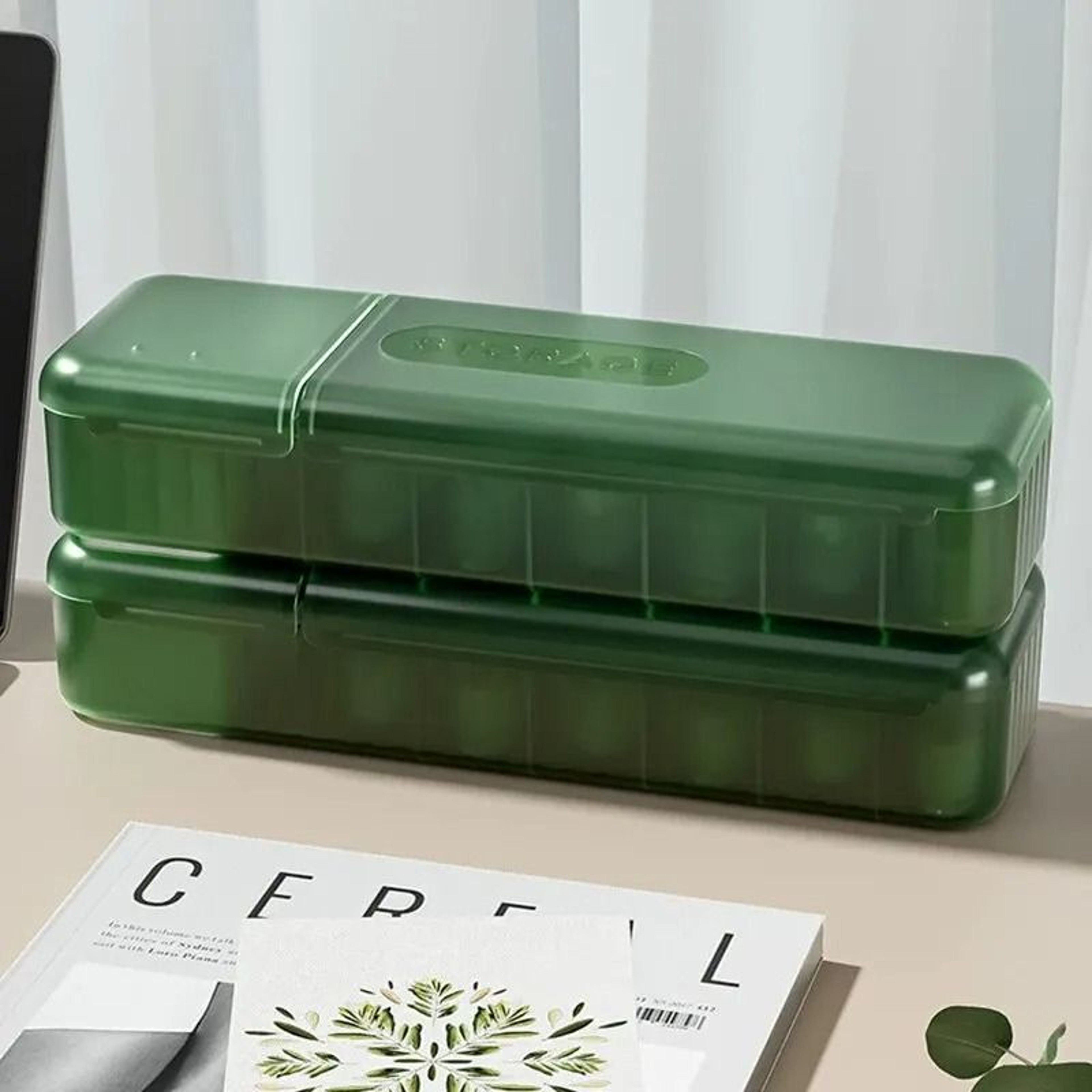 7 Compartment Desktop Cable And Charger Organizer Case 3