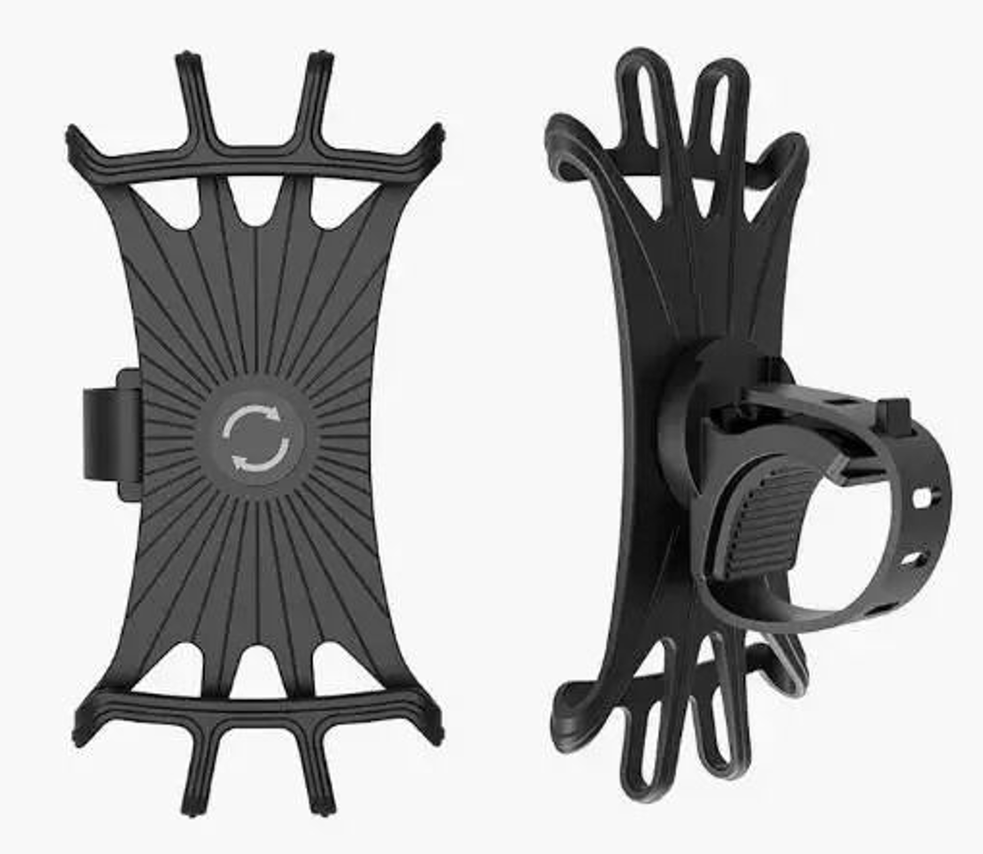 360 Rotatable Silicone Mobile Phone Mount For Bicycles And Motorcycles 5