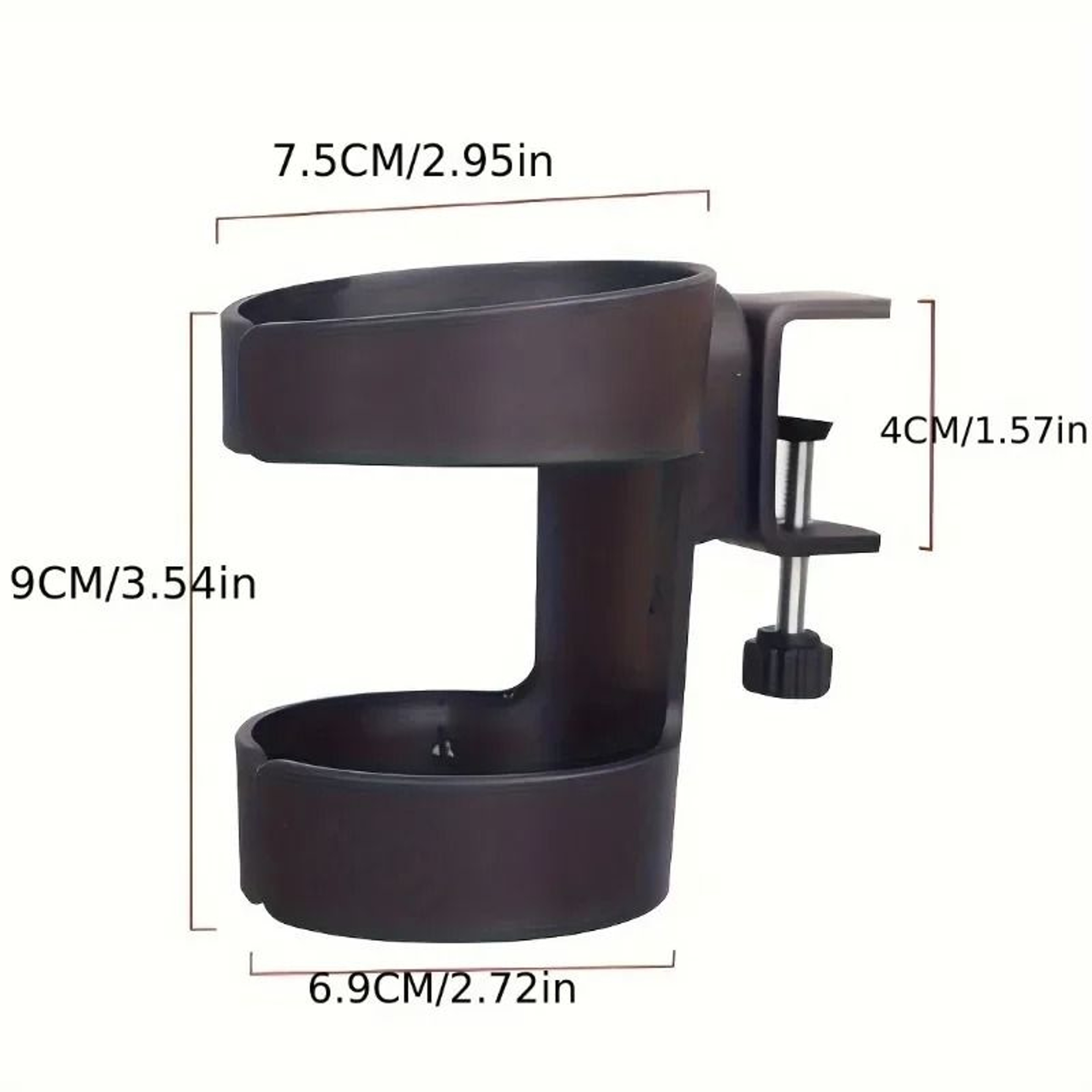 Space Saving Under Table Cup Holder 3