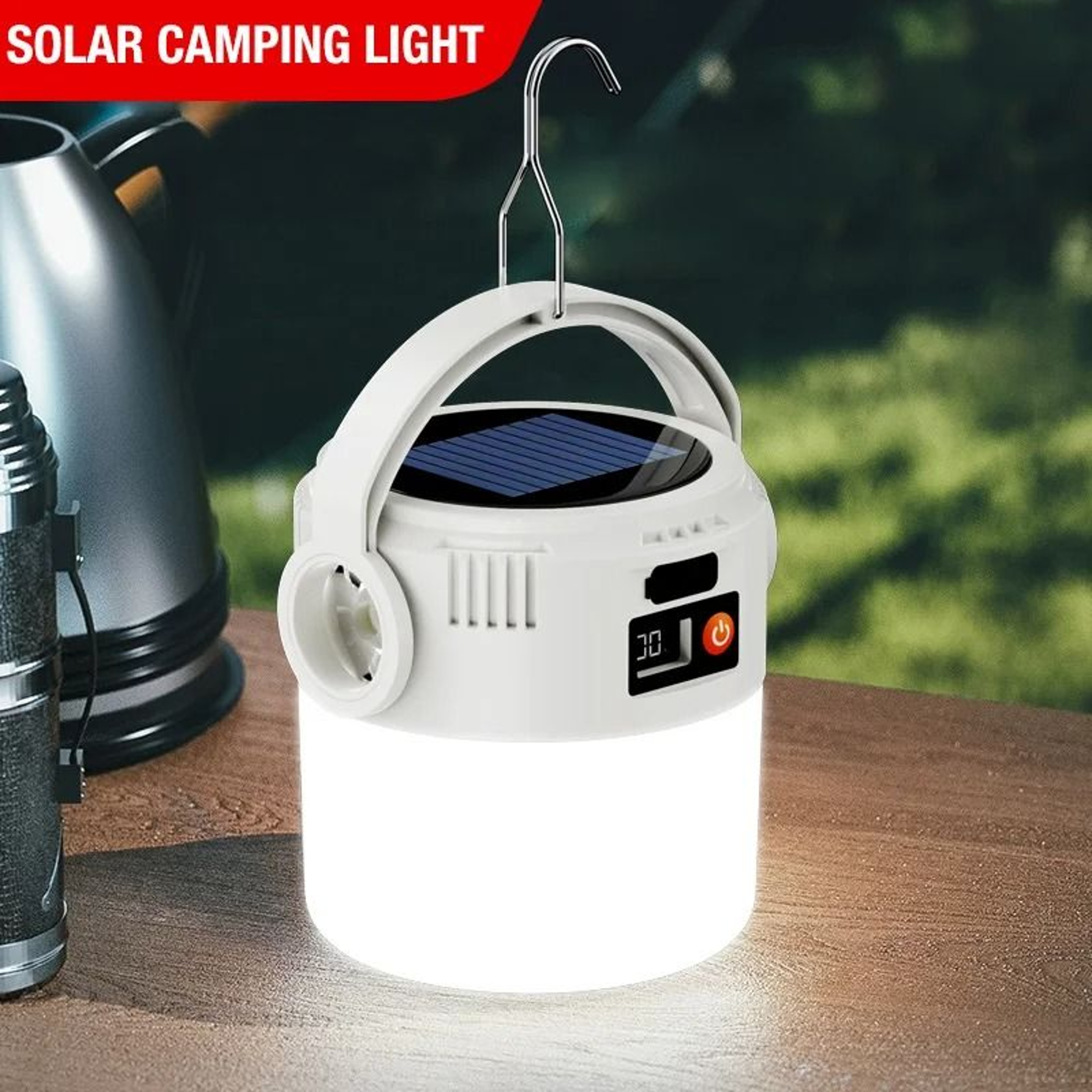 Ultra Long Endurance Solar Camping Light 1