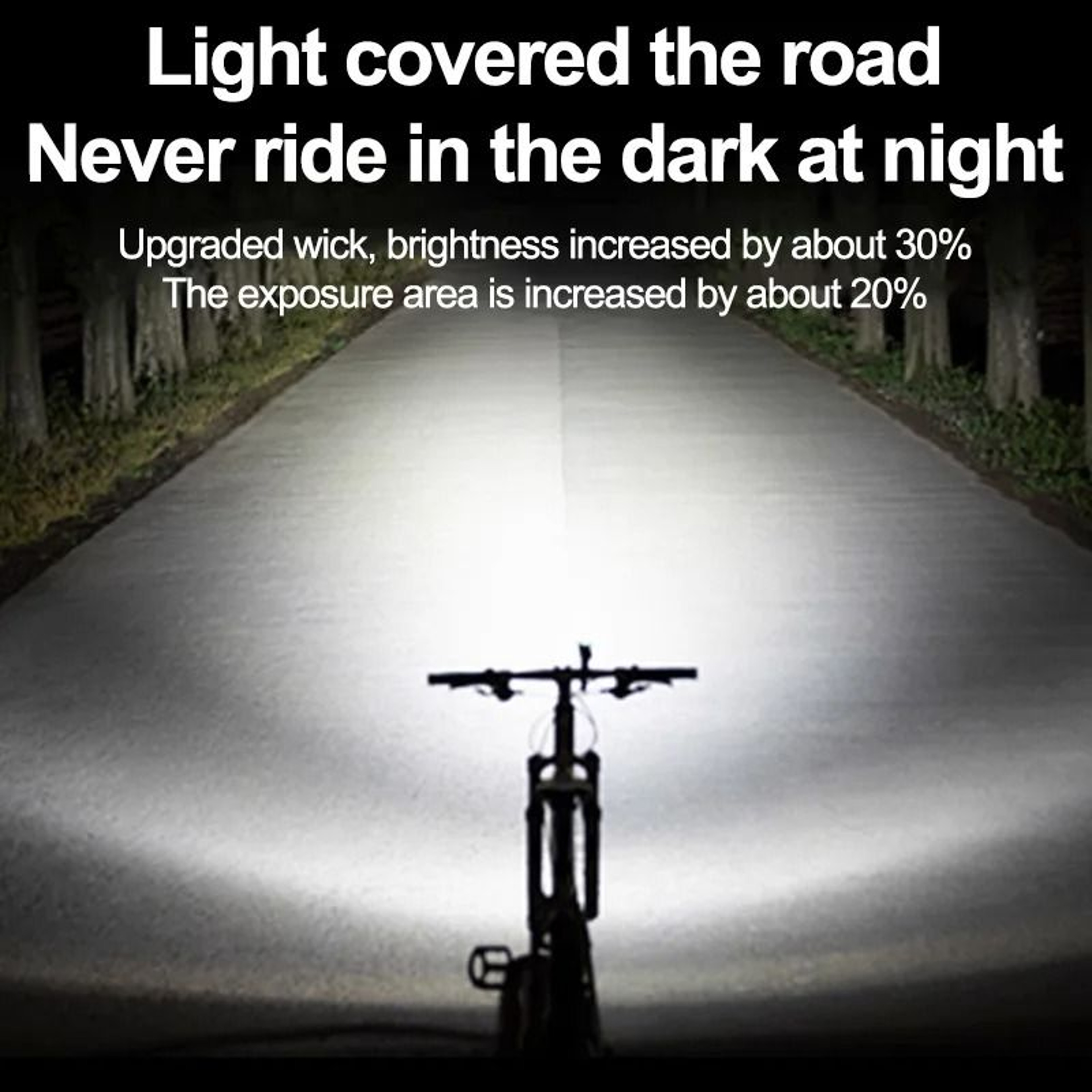 High Brightness Digital Display Bicycle Light 4