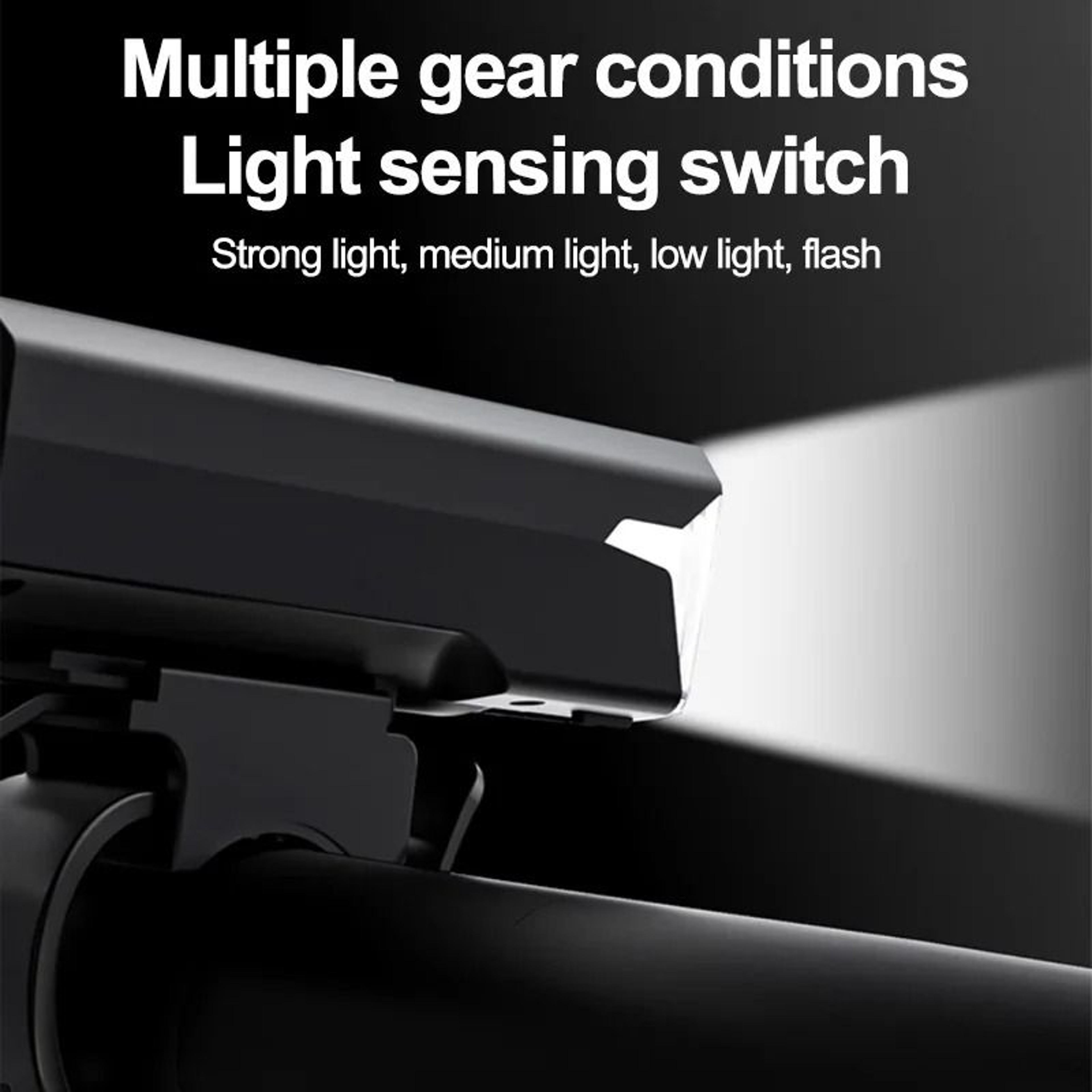 High Brightness Digital Display Bicycle Light 5