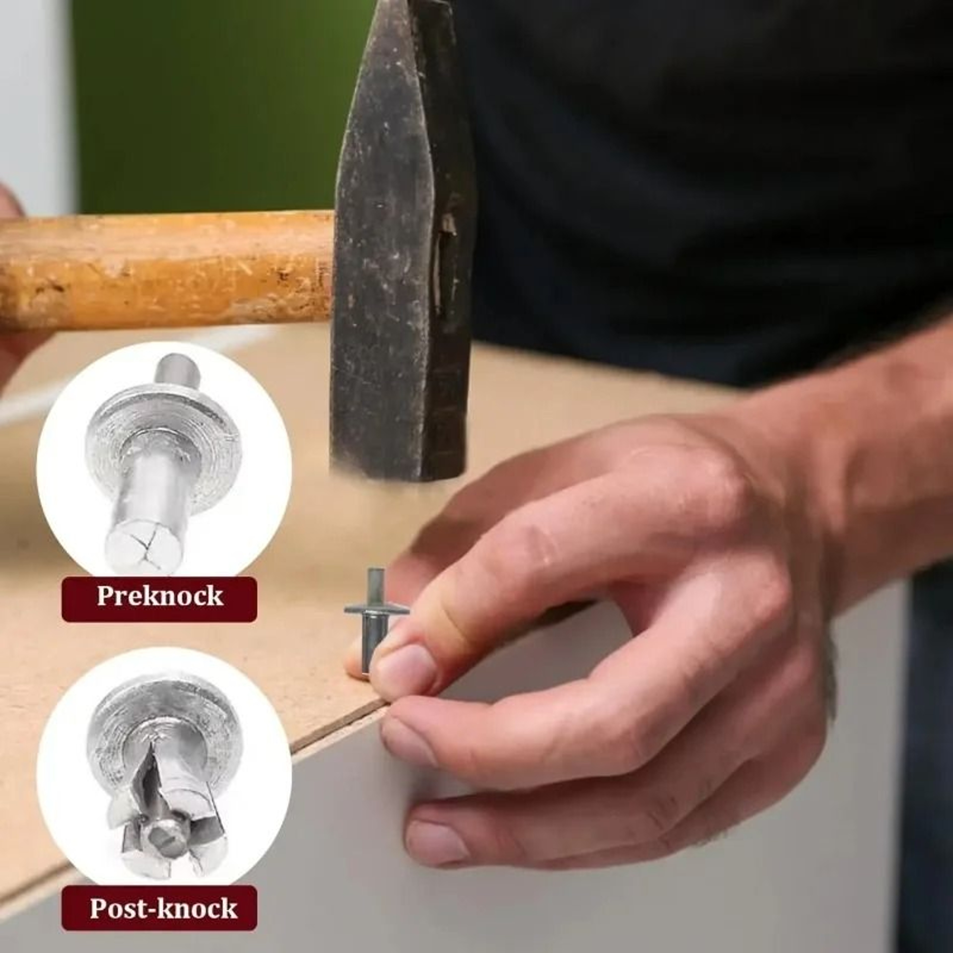 High Strength Aluminum Hammer Drive Expansion Rivets 2