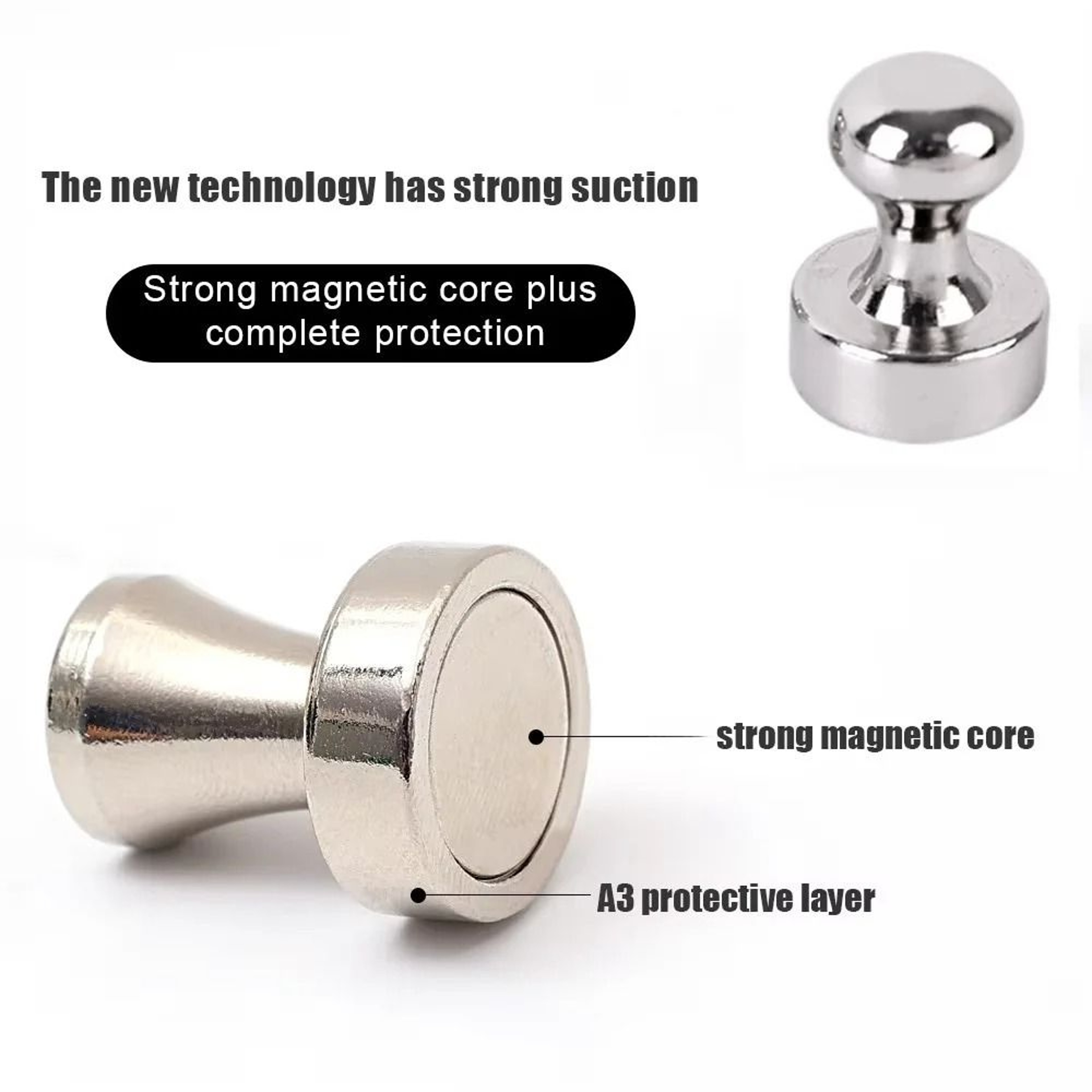 Professional Grade Magnetic Organization Pins 2