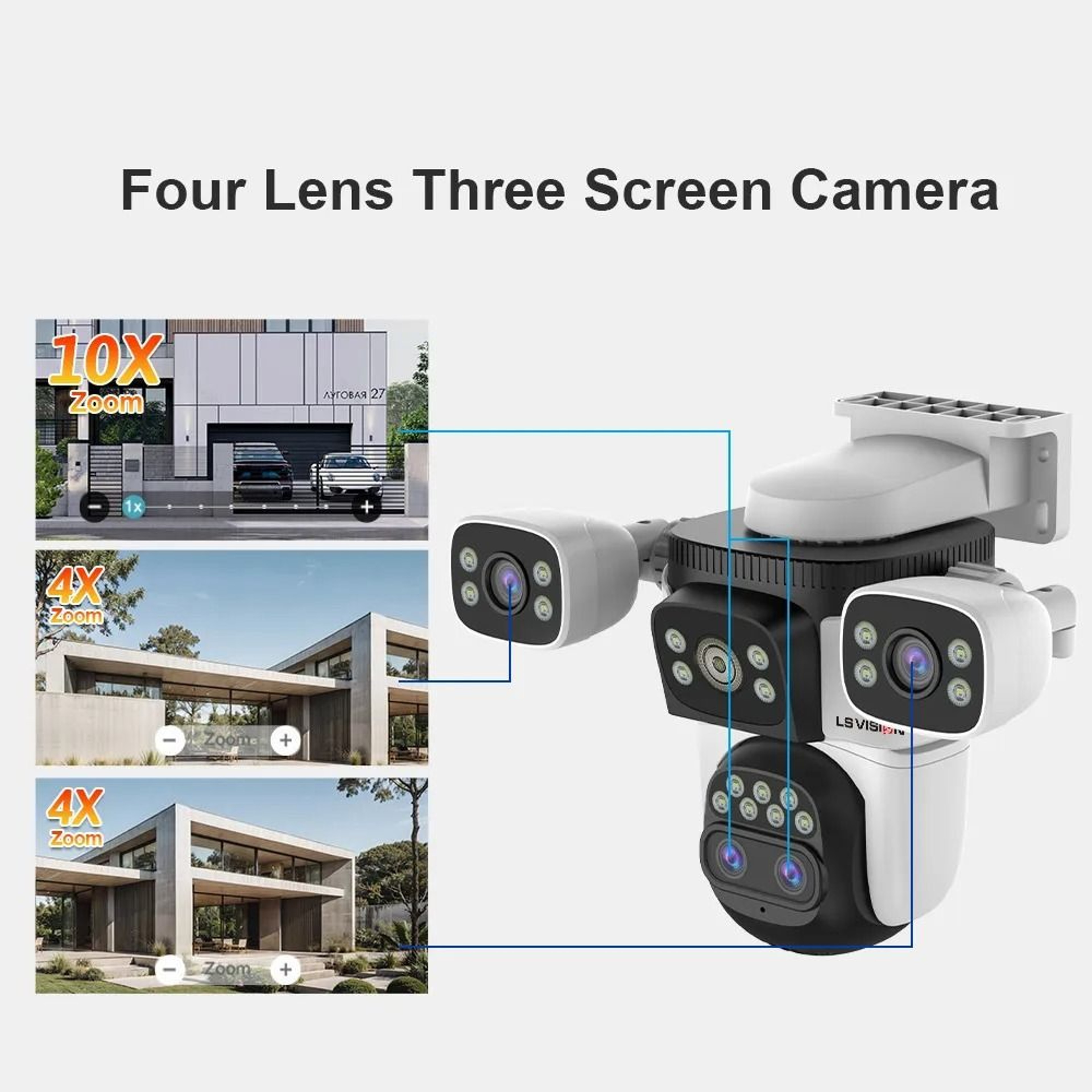 Ultra HD 10K Multi Panoramic Surveillance Command System 1