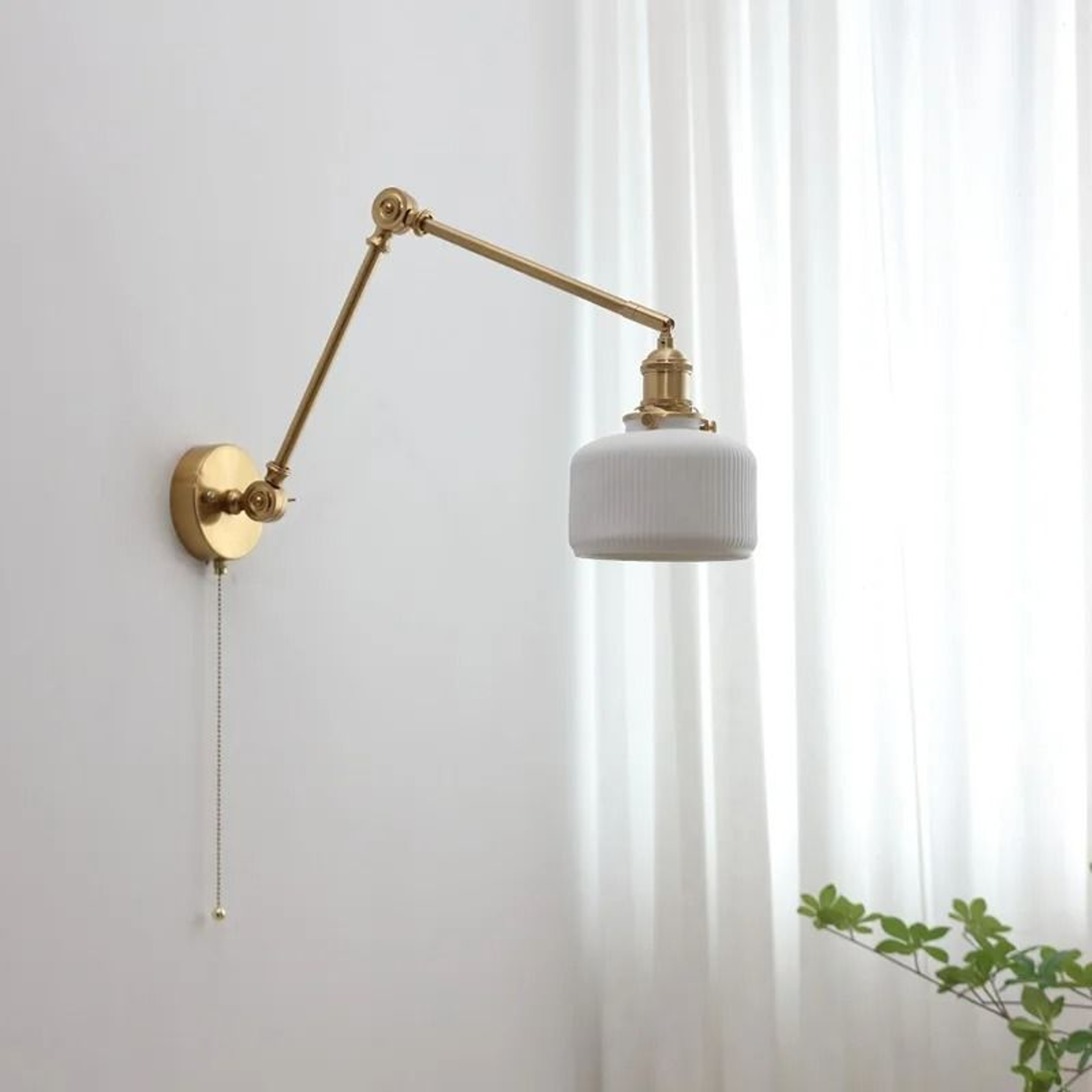 Nordic Architectural Ceramic Dual Direction Luminary 4