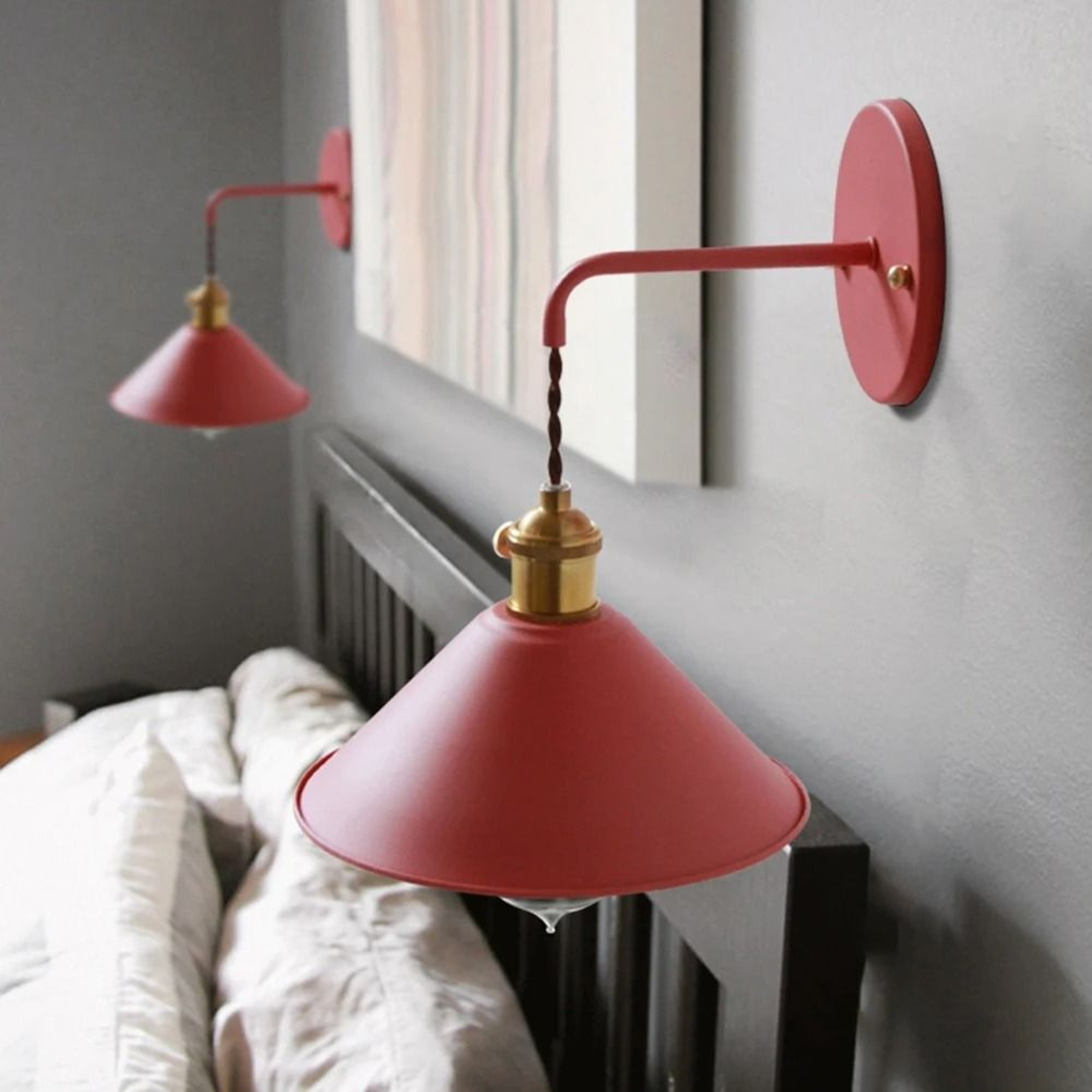 Architectural Pastel Geometric Sconce And Ambient Luminary 4