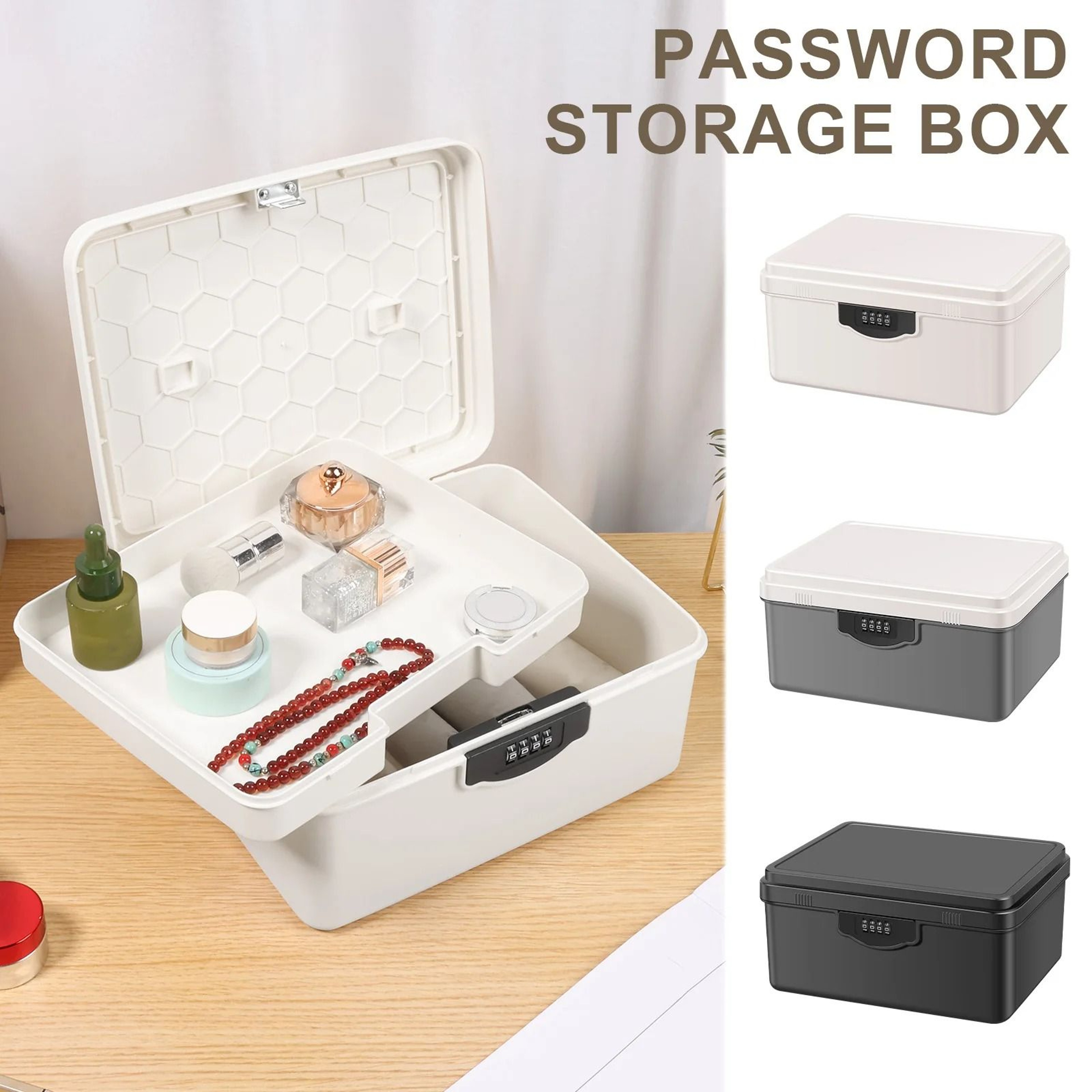 Digital Password Security Storage Box 0