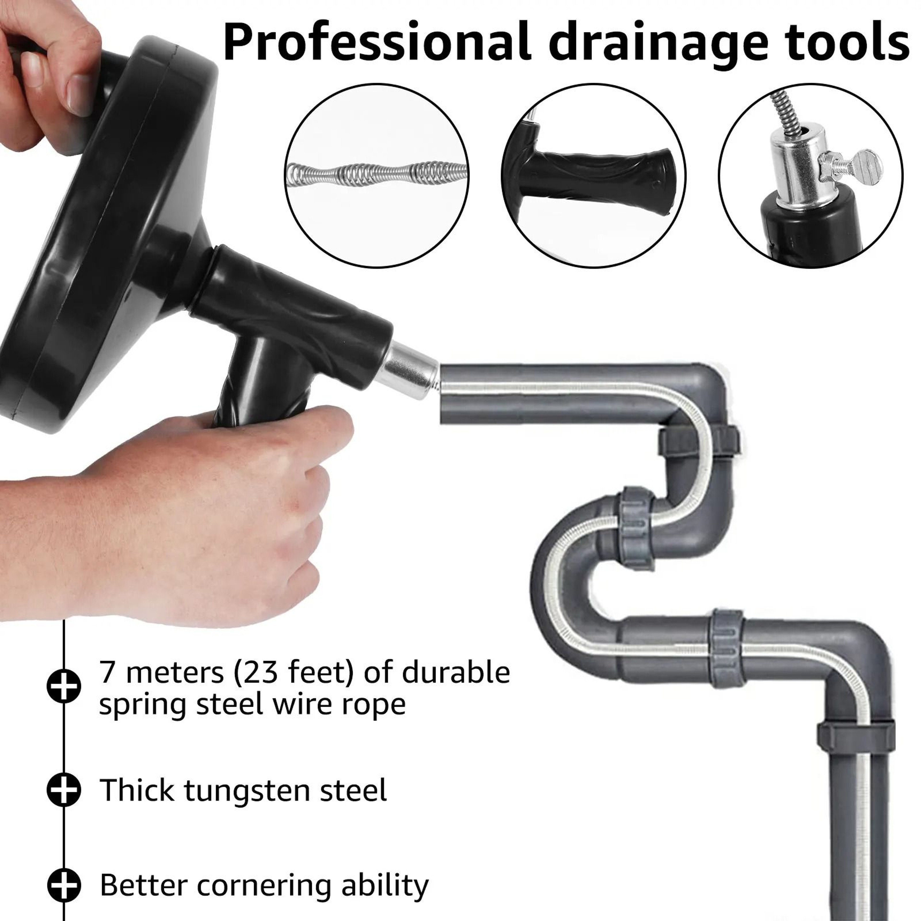 Spring Pipe Dredging Tool 2