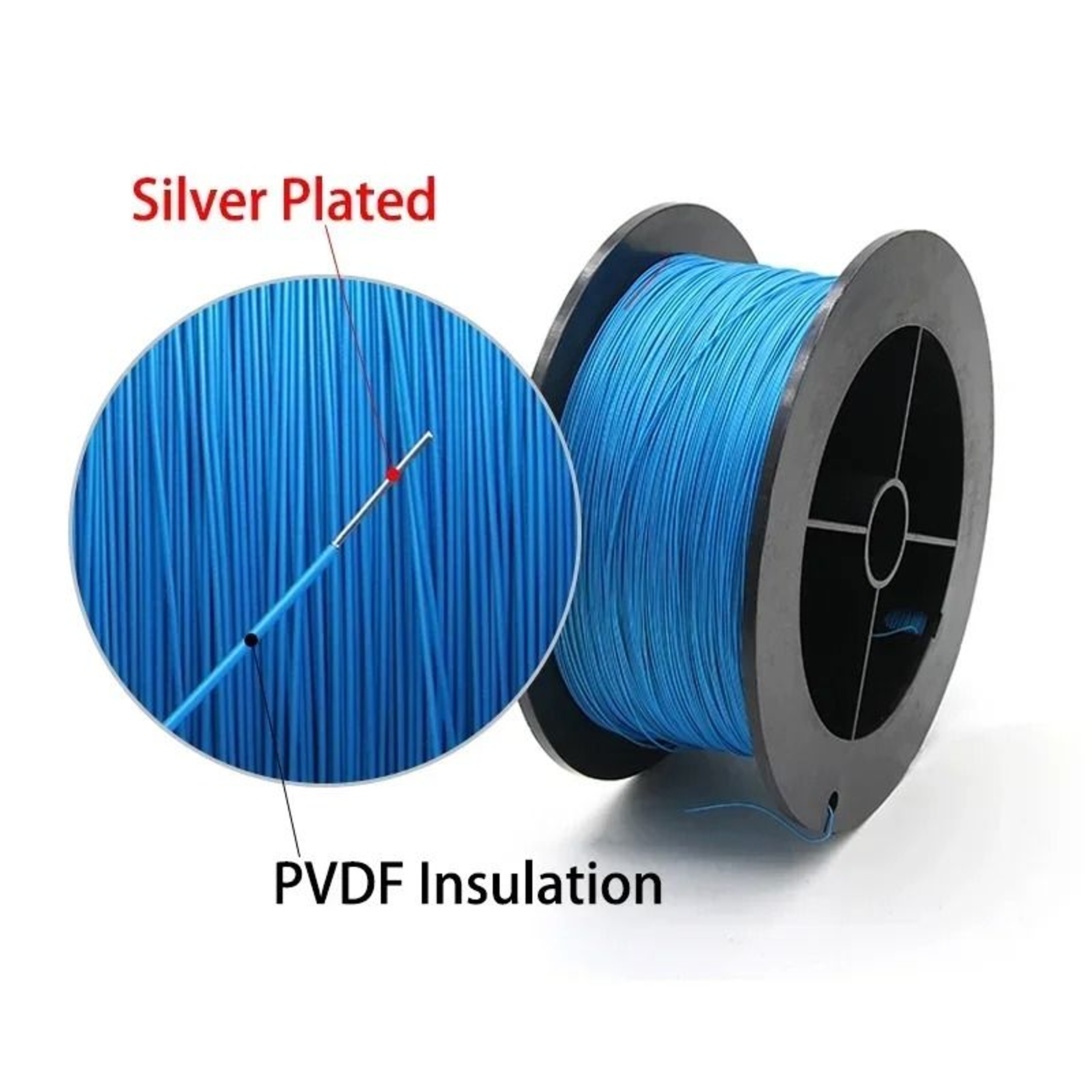 Iron Link UL1423 Silver Plated PTFE Series 1