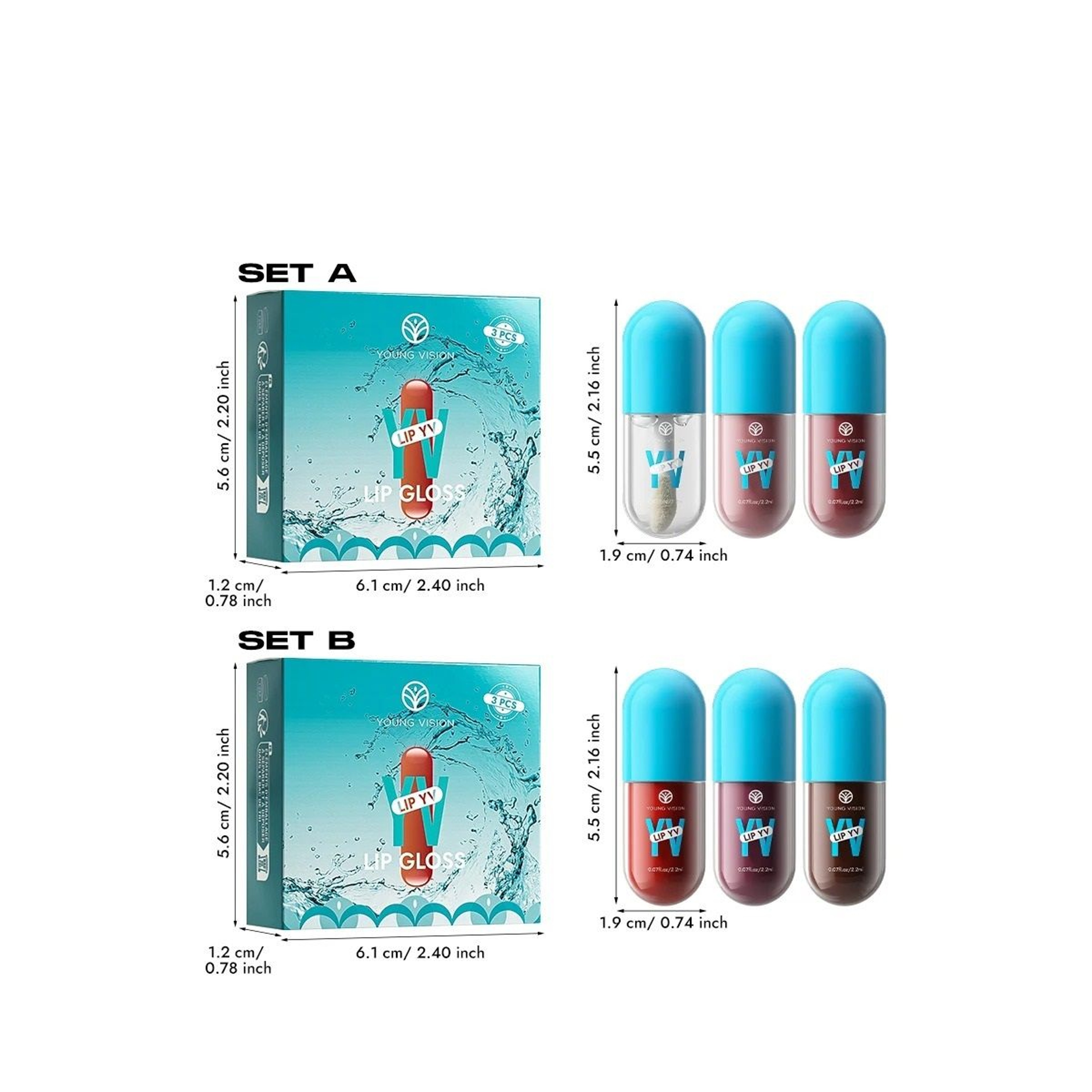 Elite Mini Velvet Matte Lip Gloss Series 5