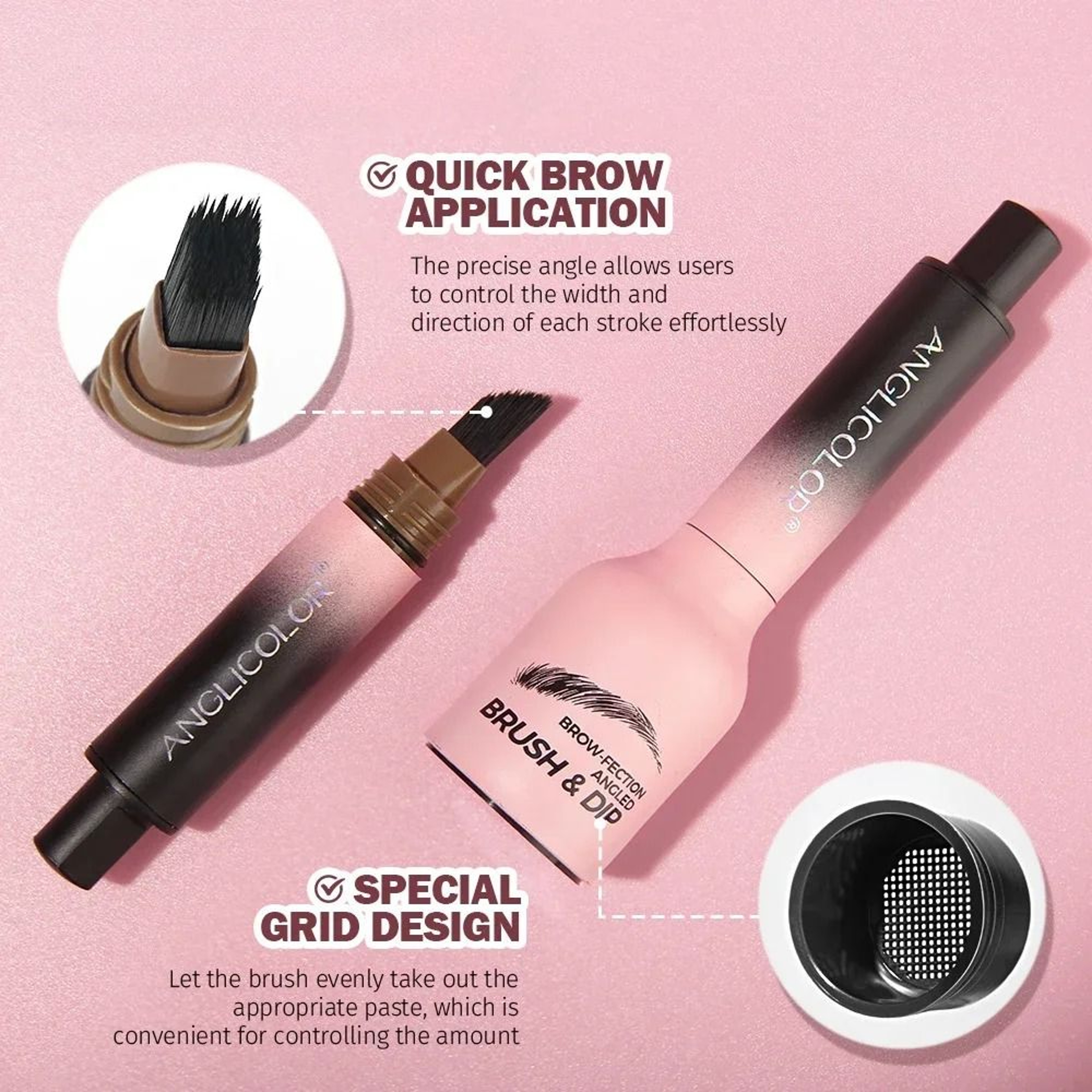 Square Angled Precision Brow Tint System 4