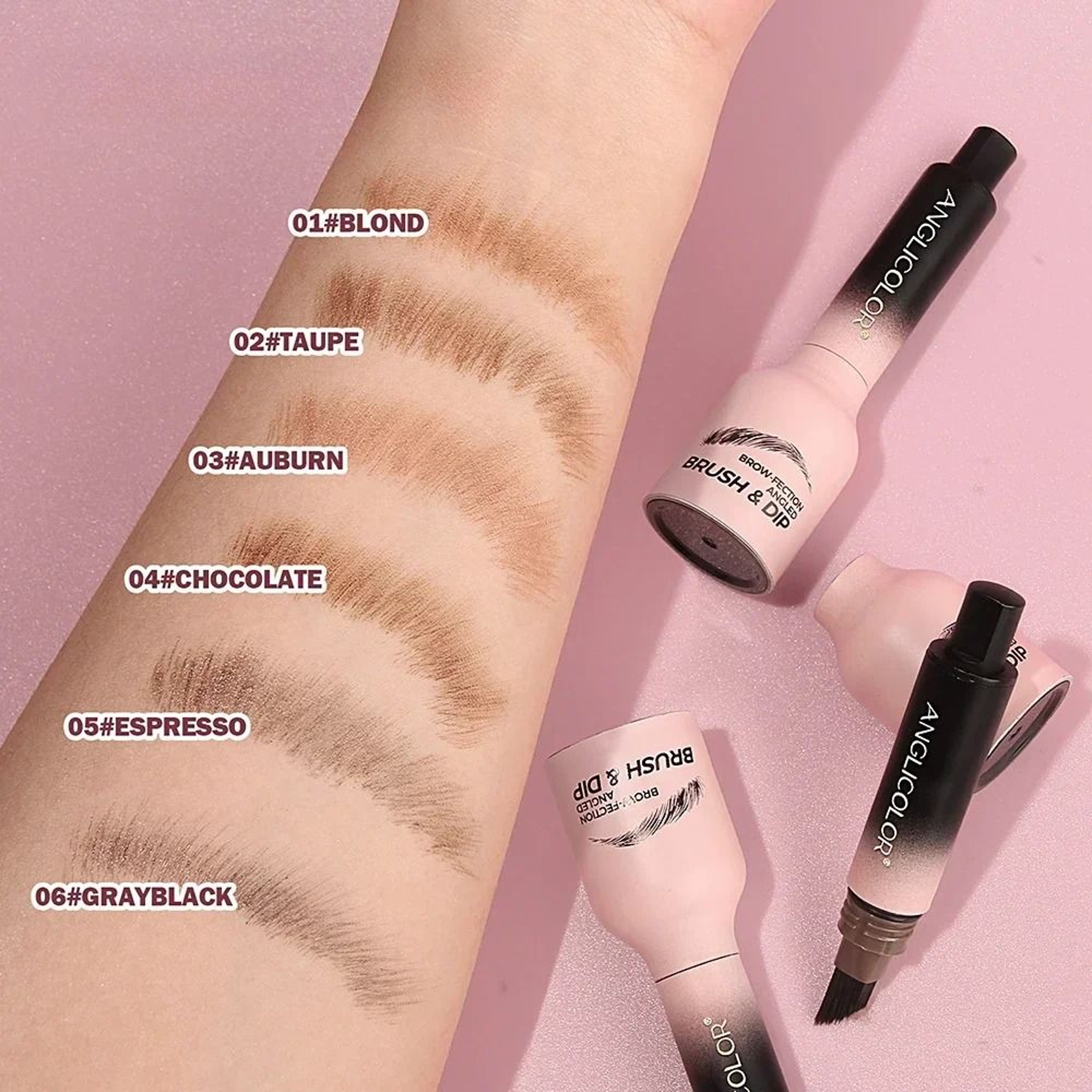 Square Angled Precision Brow Tint System 5