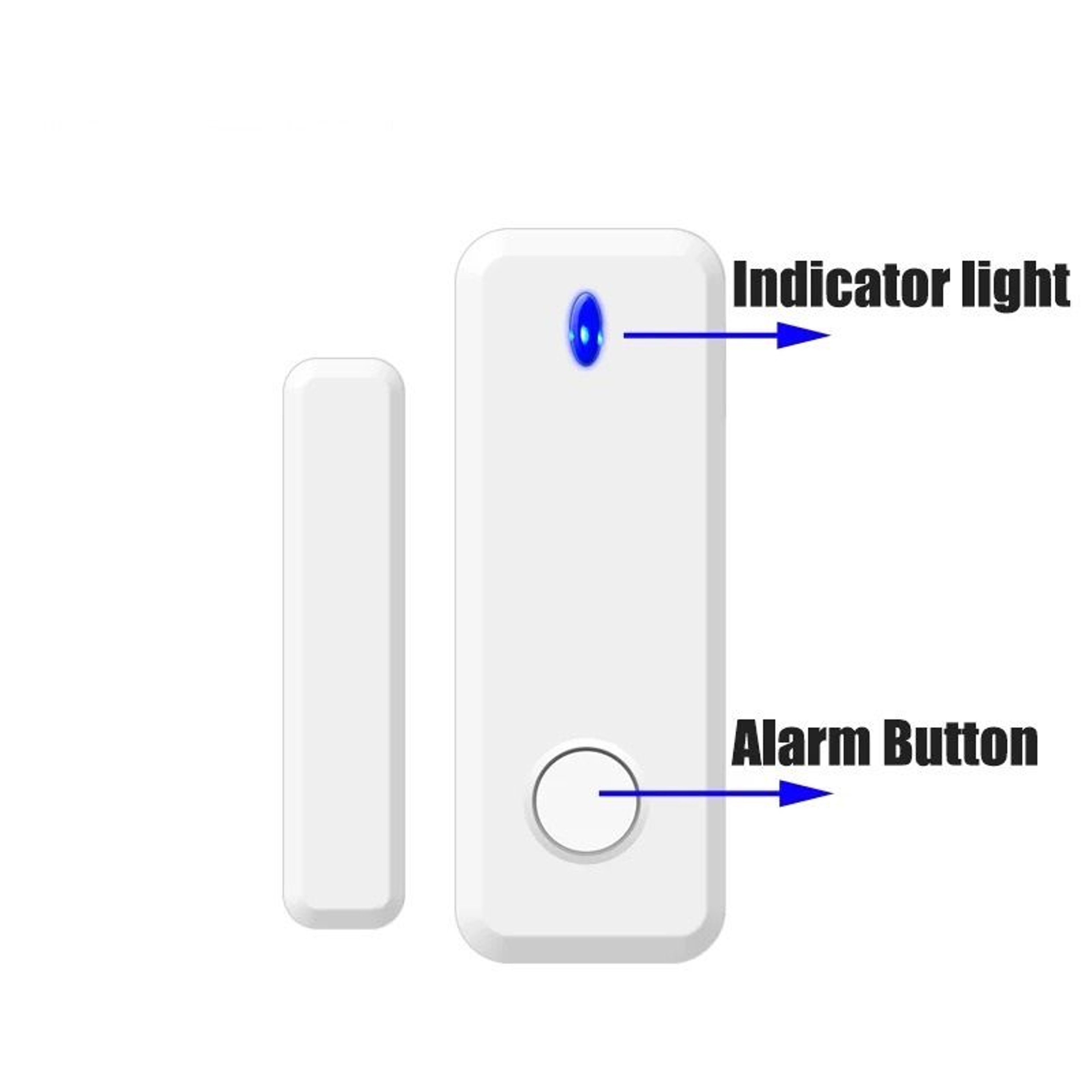 UltraSlim 433MHz Wireless Door  Window Sensor 2