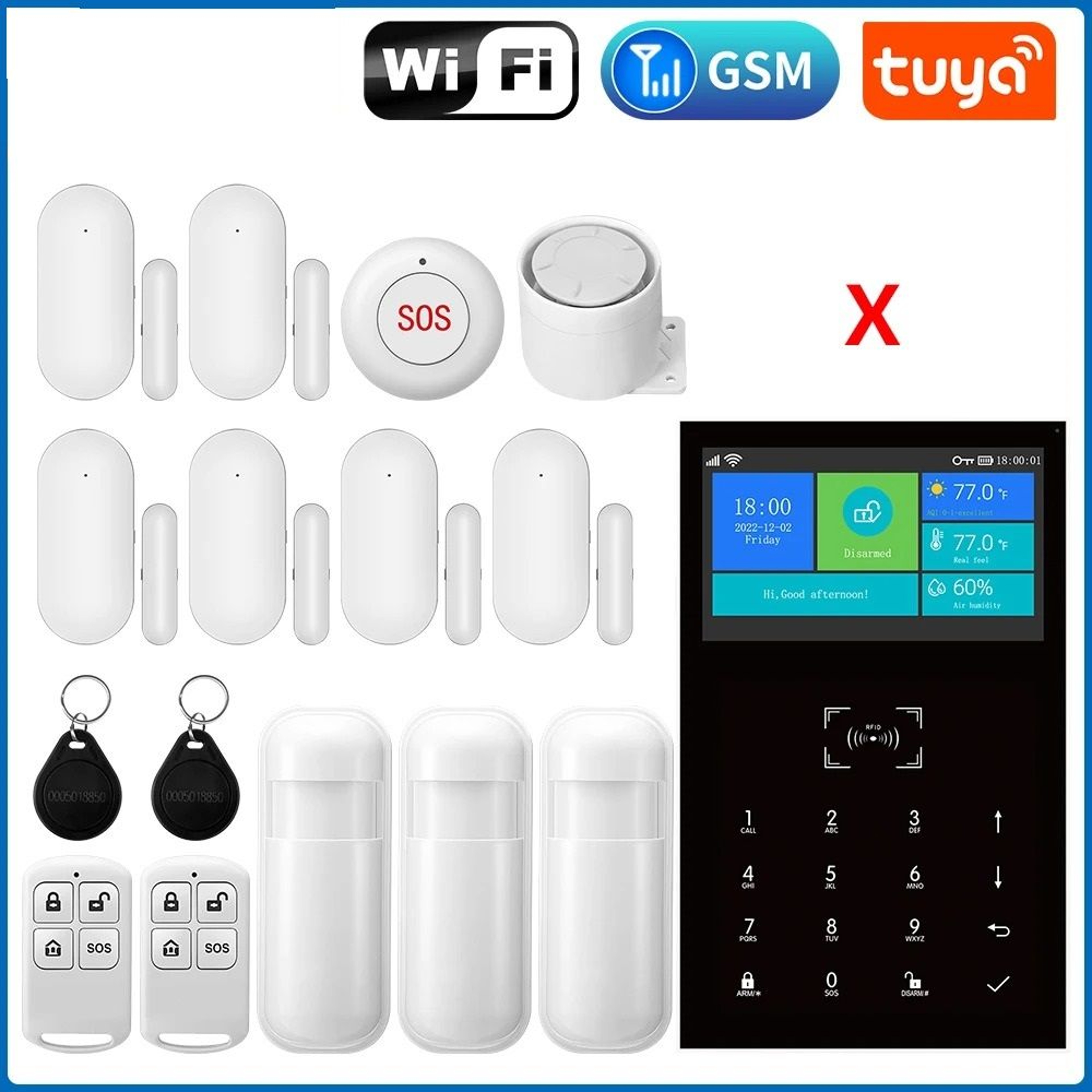Smart 43 Inch WiFi GSM Command Center 11