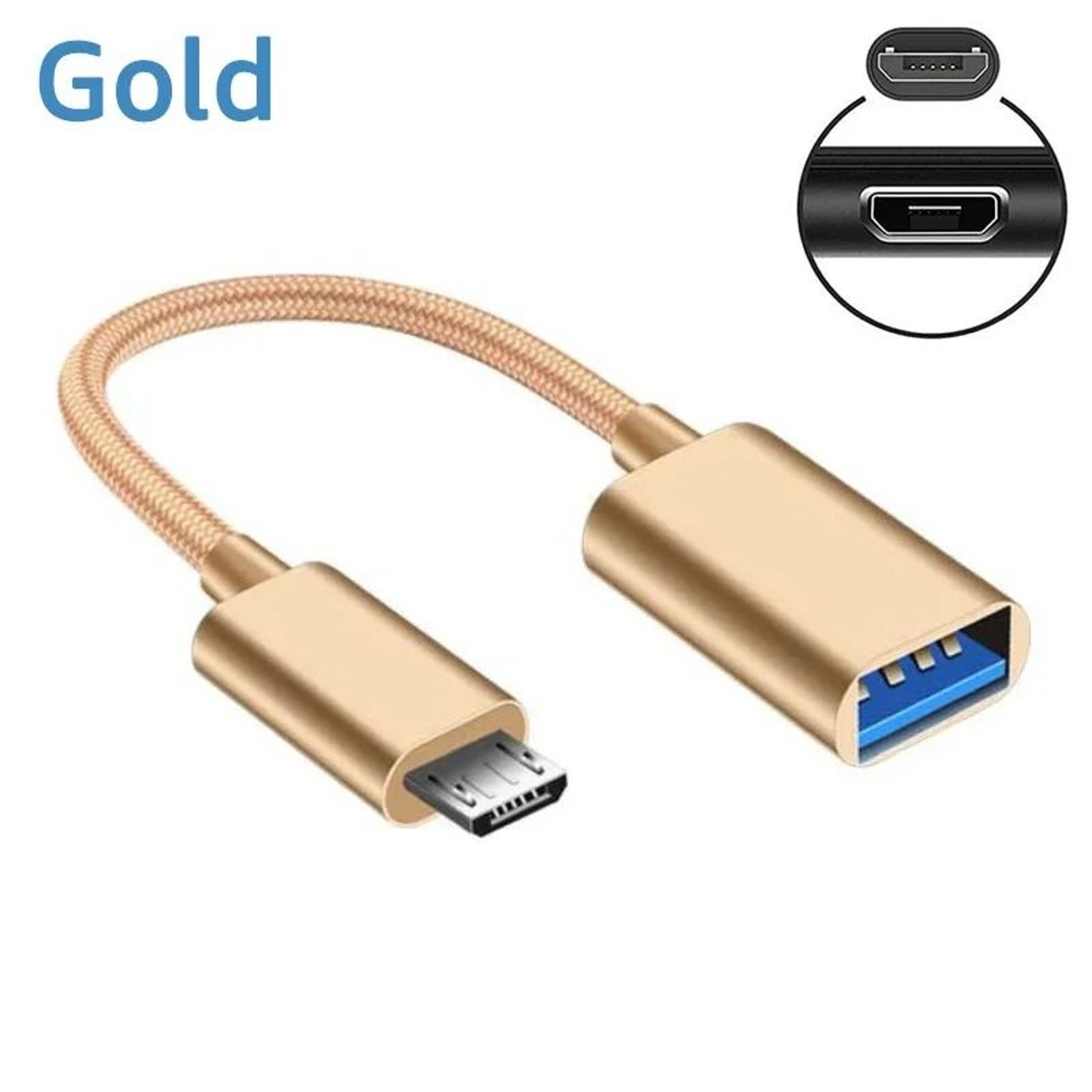 Compact Micro USB OTG High Speed Data Link 8