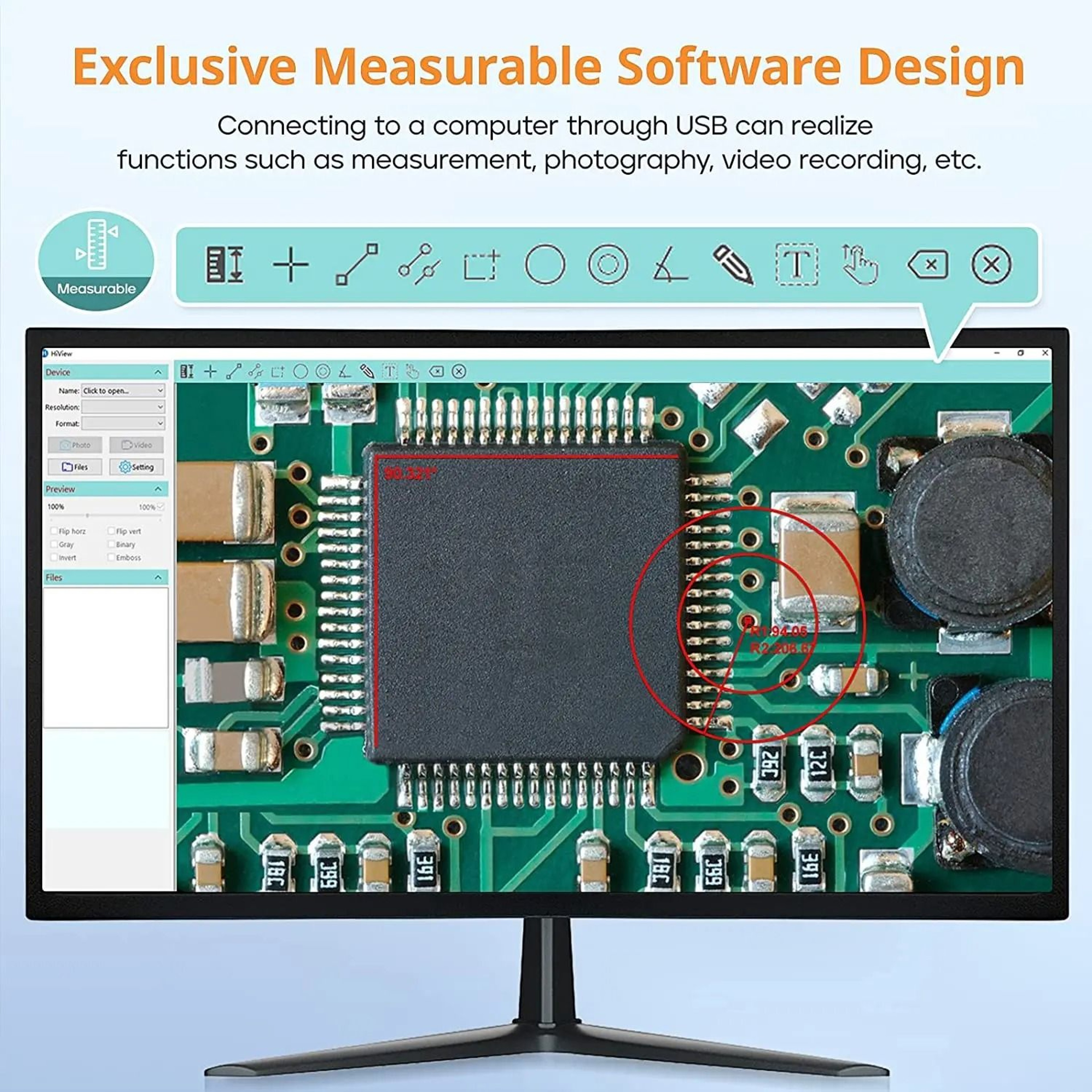 High Definition Precision Electronic Imaging Hub 5