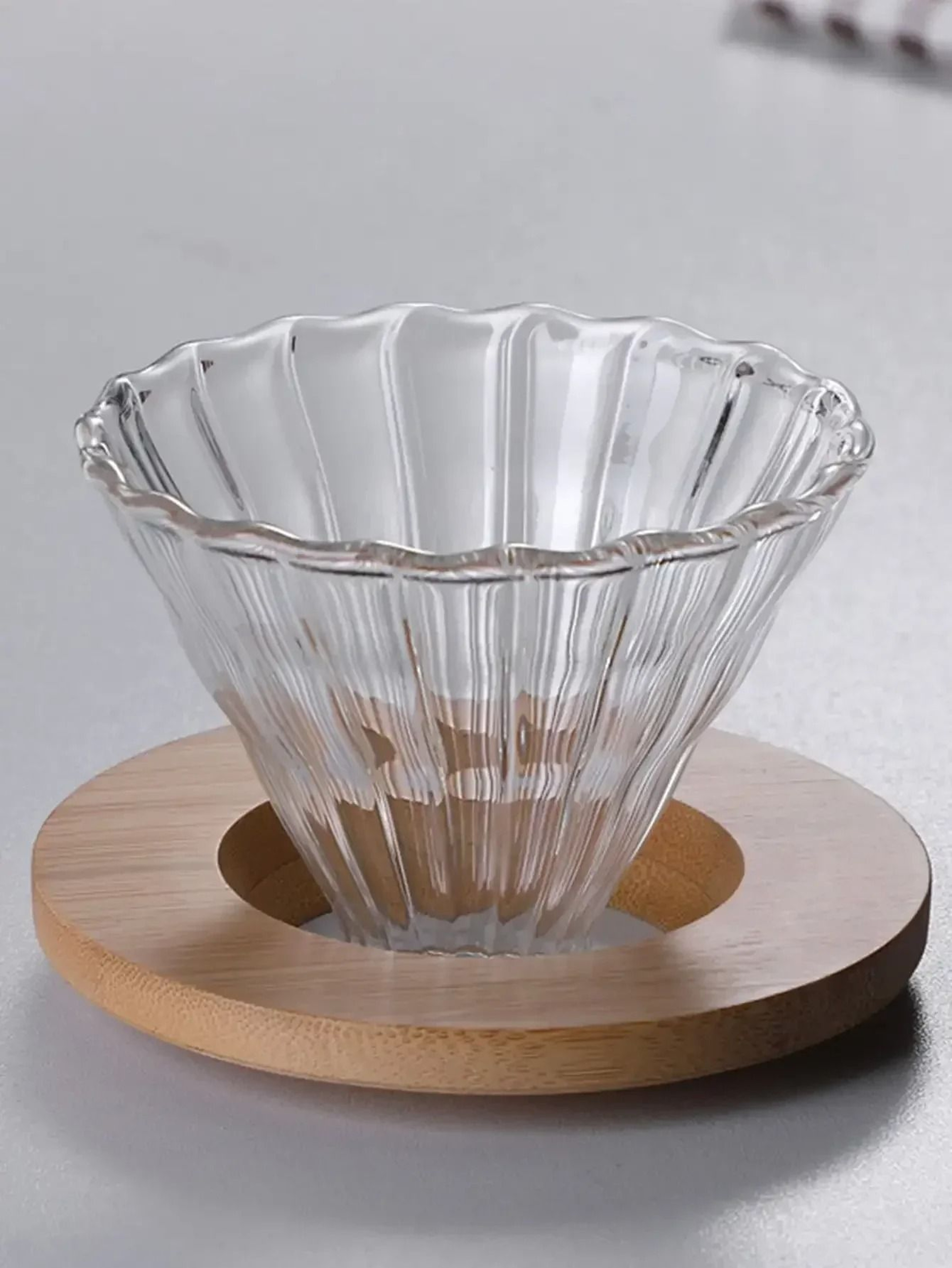 Glass Pour Over Coffee Brewer Set 4
