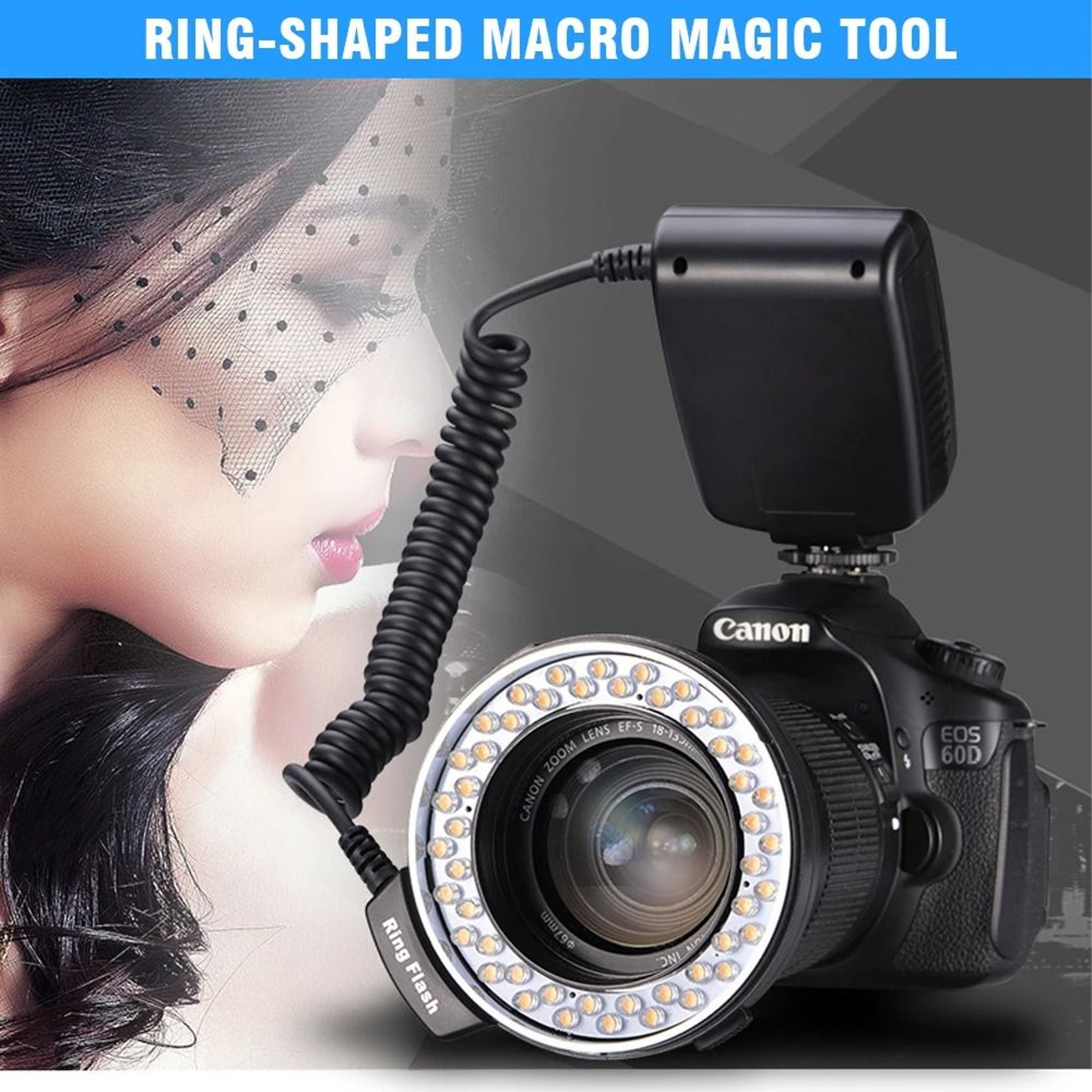 Professional Macro LED Ring Flash Light 1