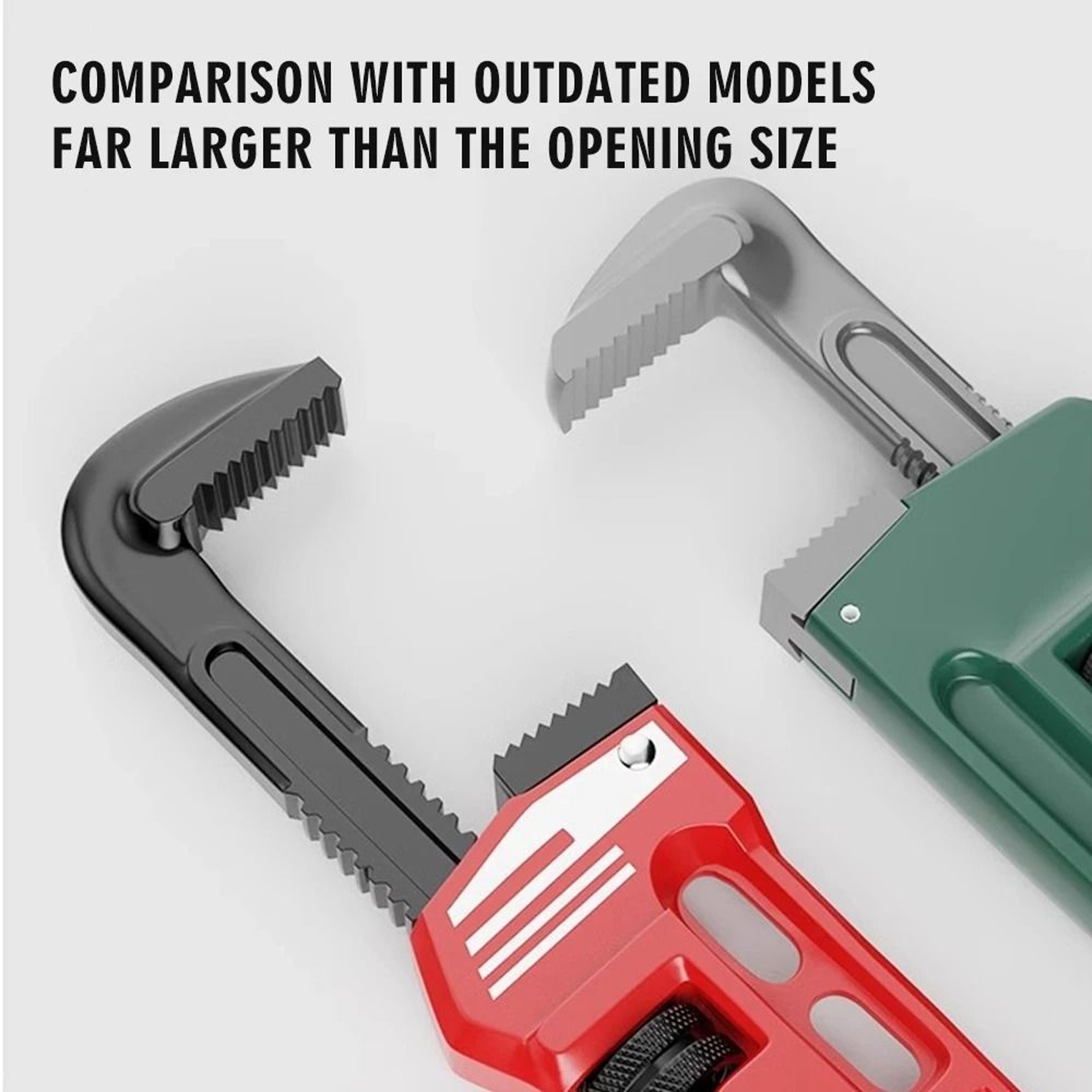 Heavy Duty Adjustable Pipe Wrench 2