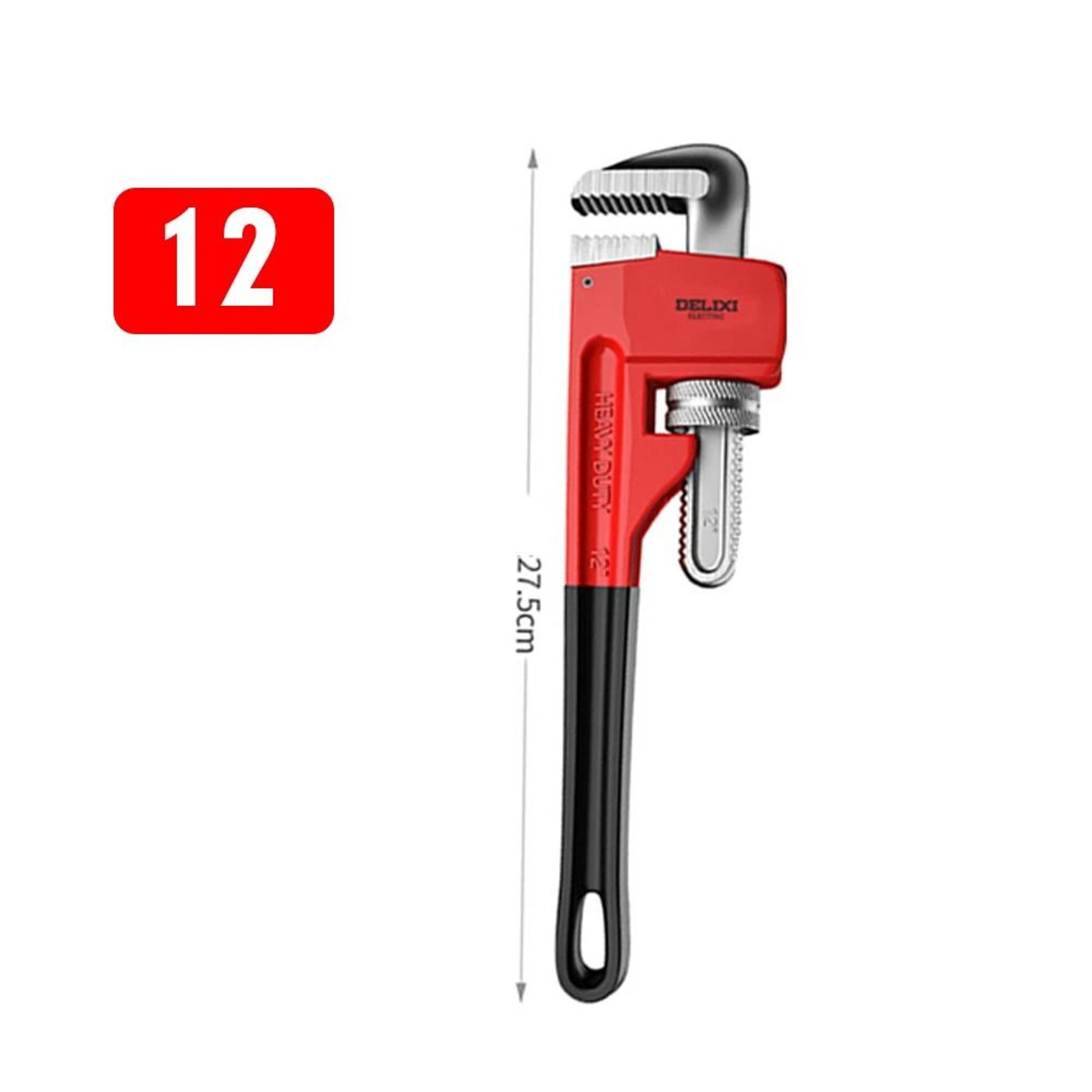 Heavy Duty Adjustable Pipe Wrench 8