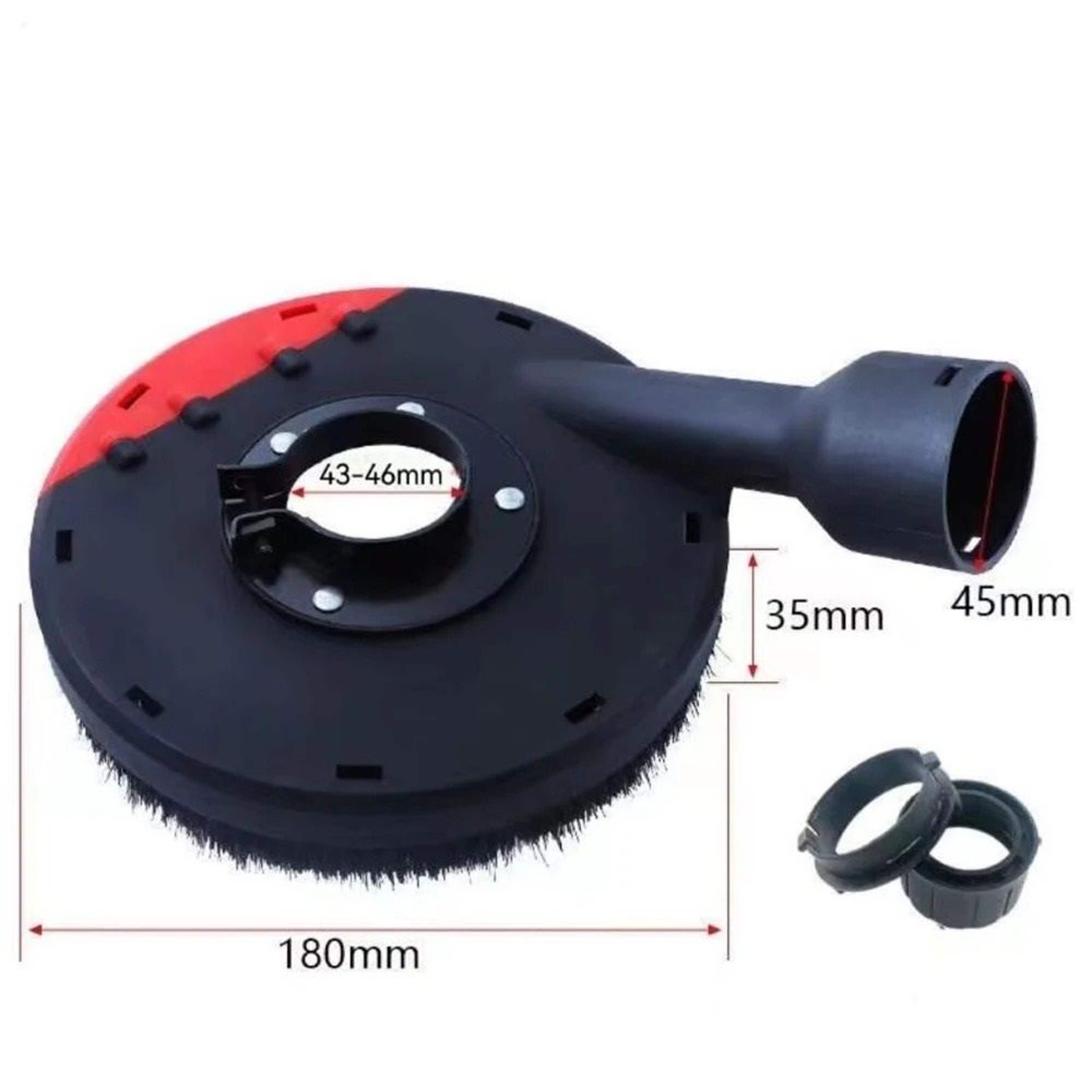 Universal Surface Grinding Dust Shroud 6