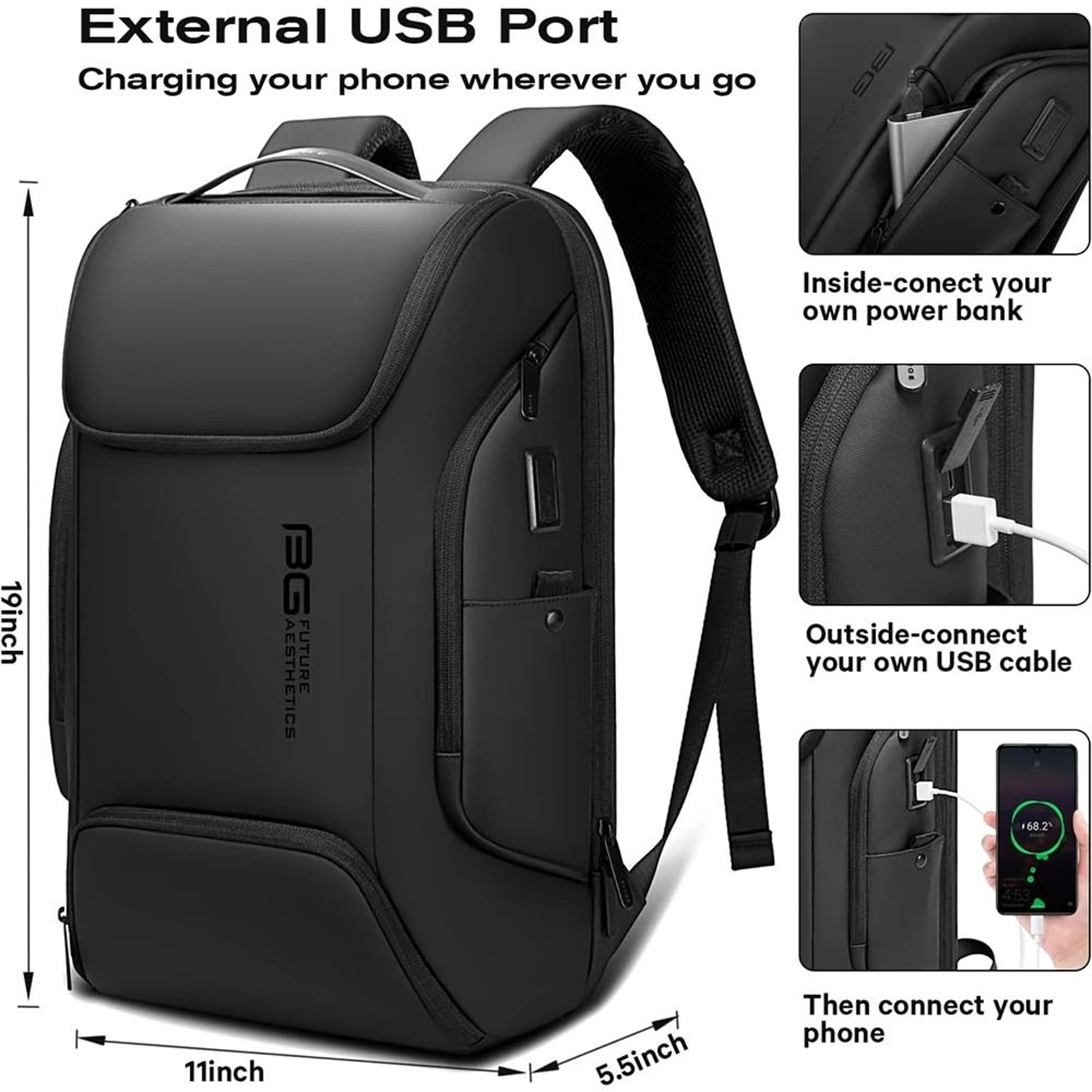 Smart USB Business Commute Pack 3