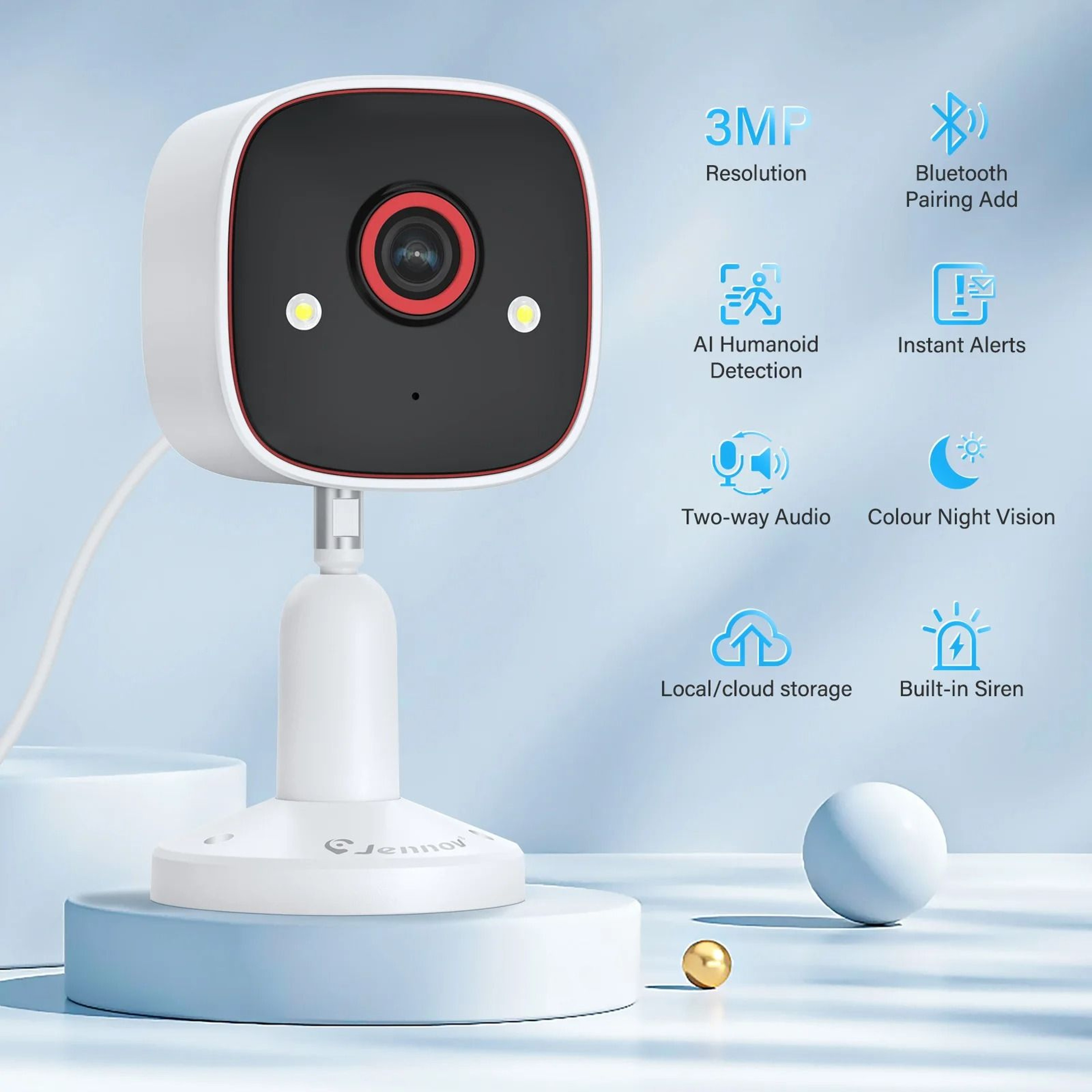 2K High Definition Intelligent Surveillance Camera 1