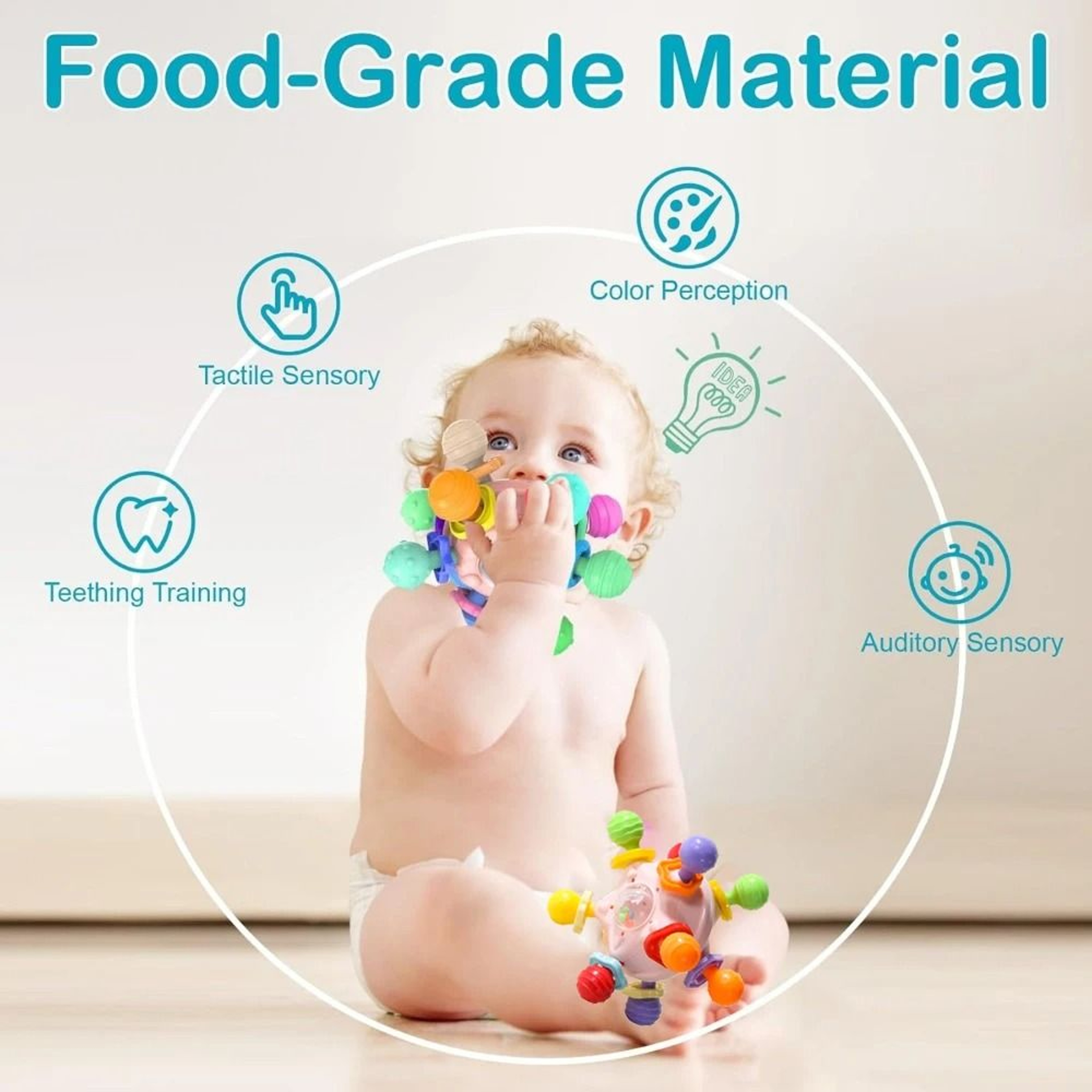MultiTexture Montessori Pediatric Sensory Sphere 2