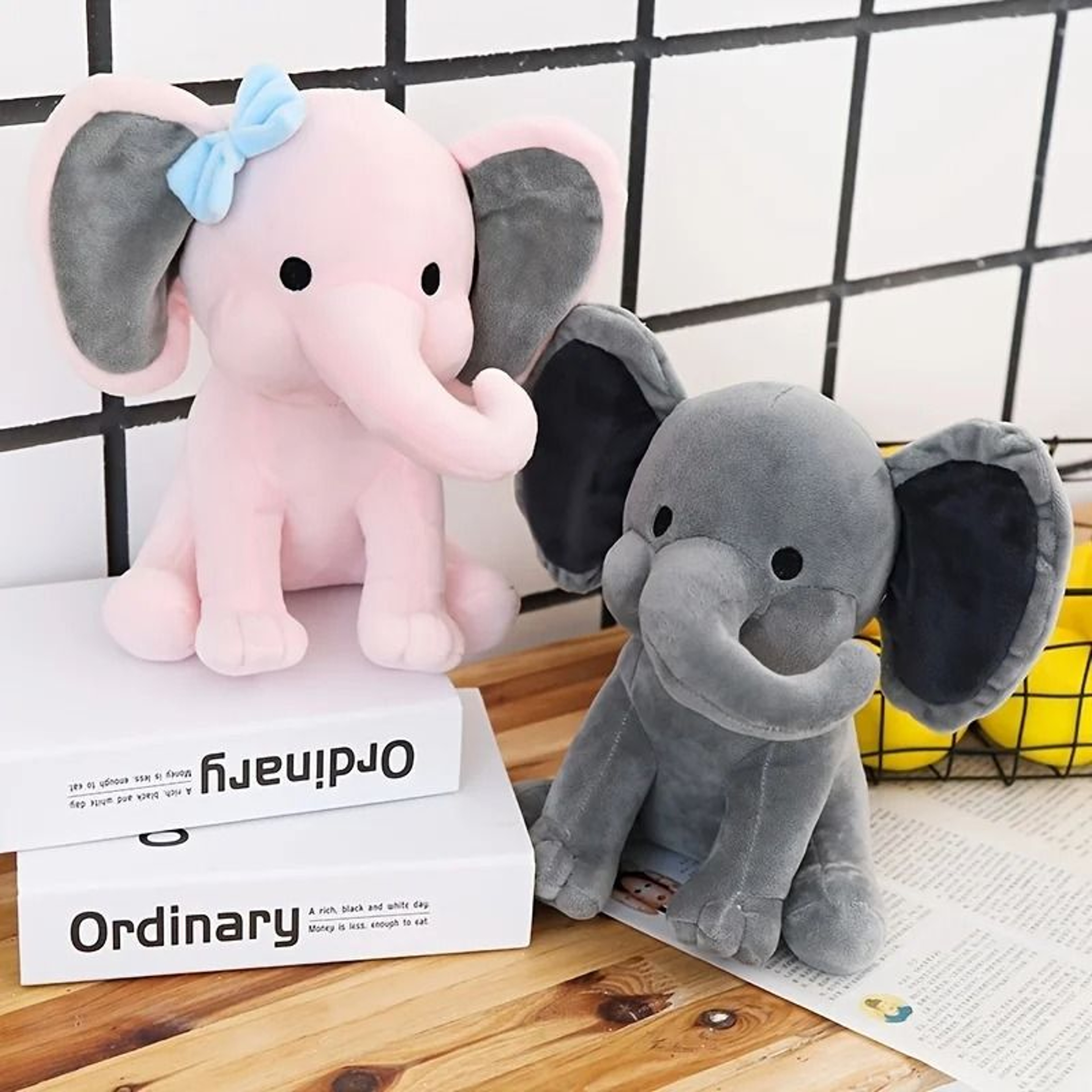 Comfort Sleeping Elephant Plush Doll 3