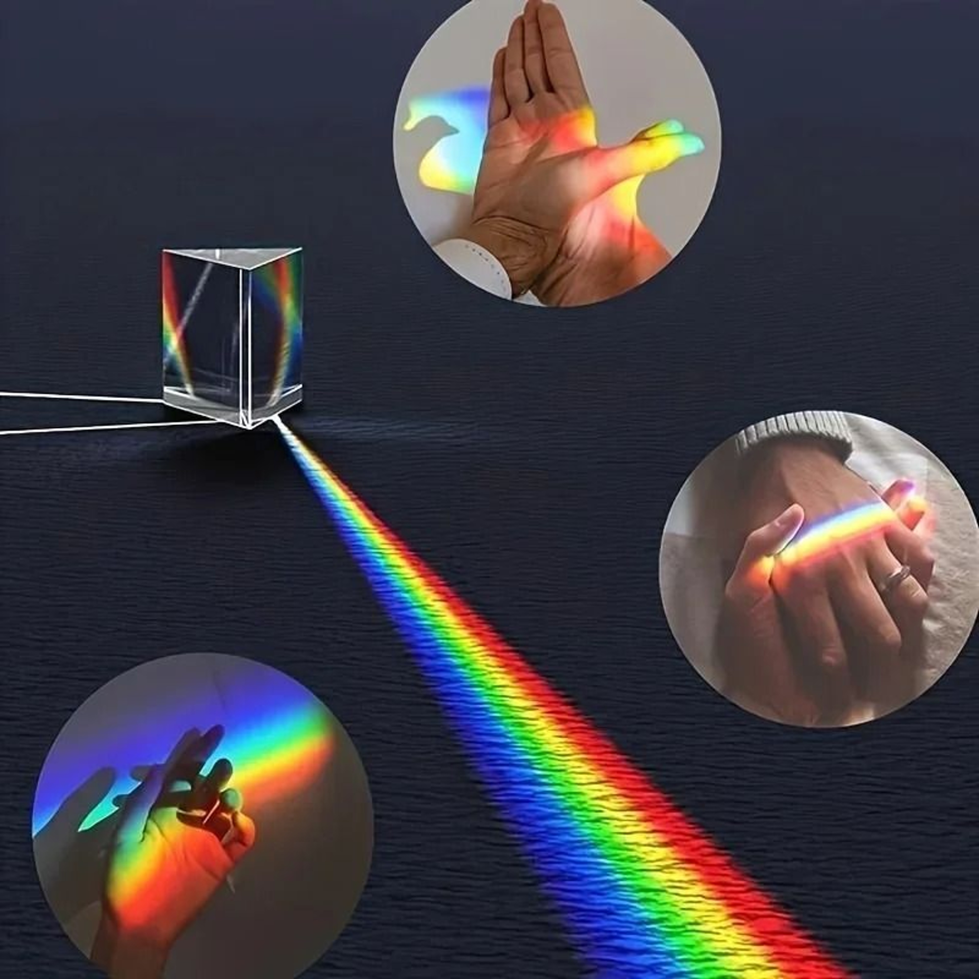 Optical Dispersion And Chromatic Spectrum Analysis Shield 1