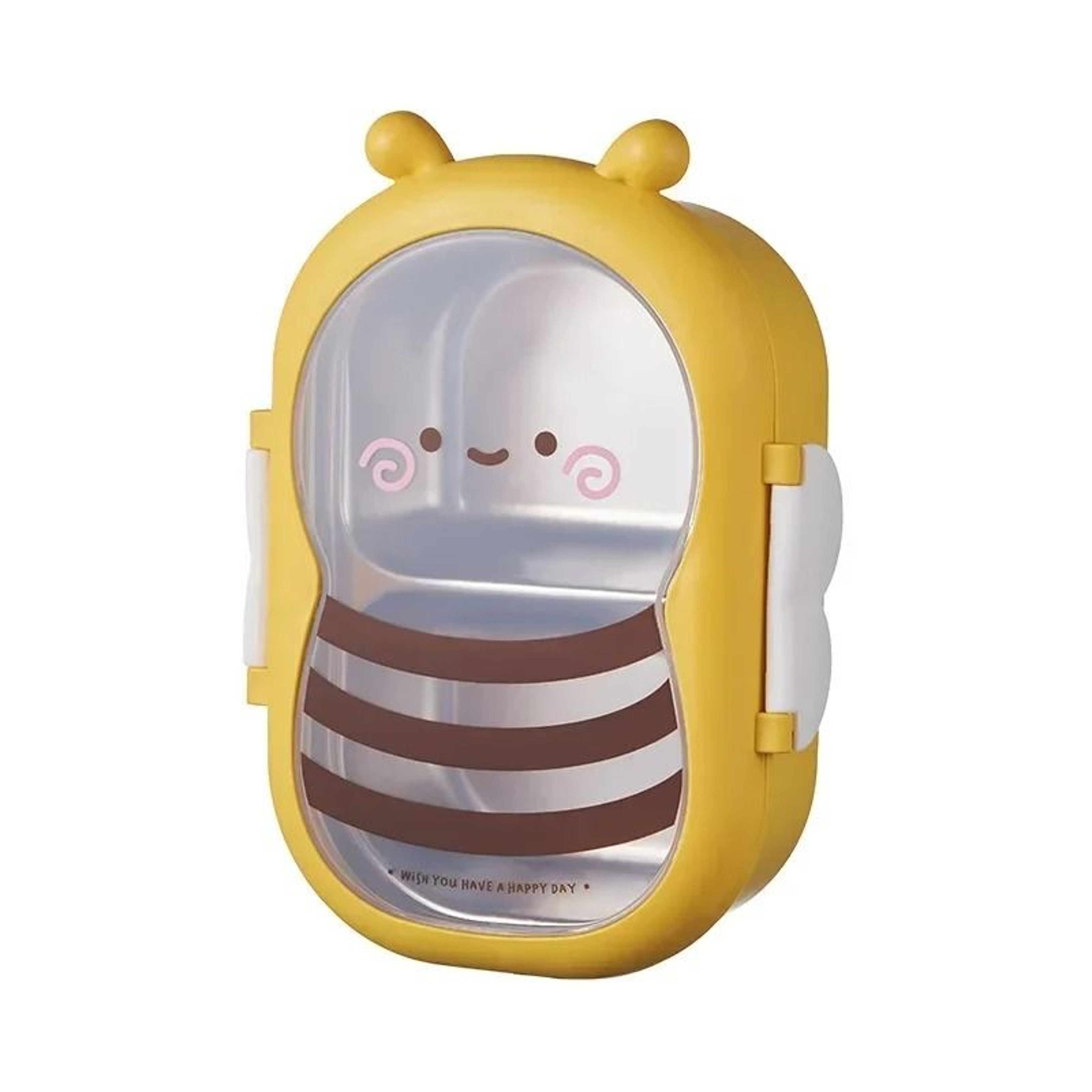 Insulated Bee Shape Stainless Steel Bento Box 6