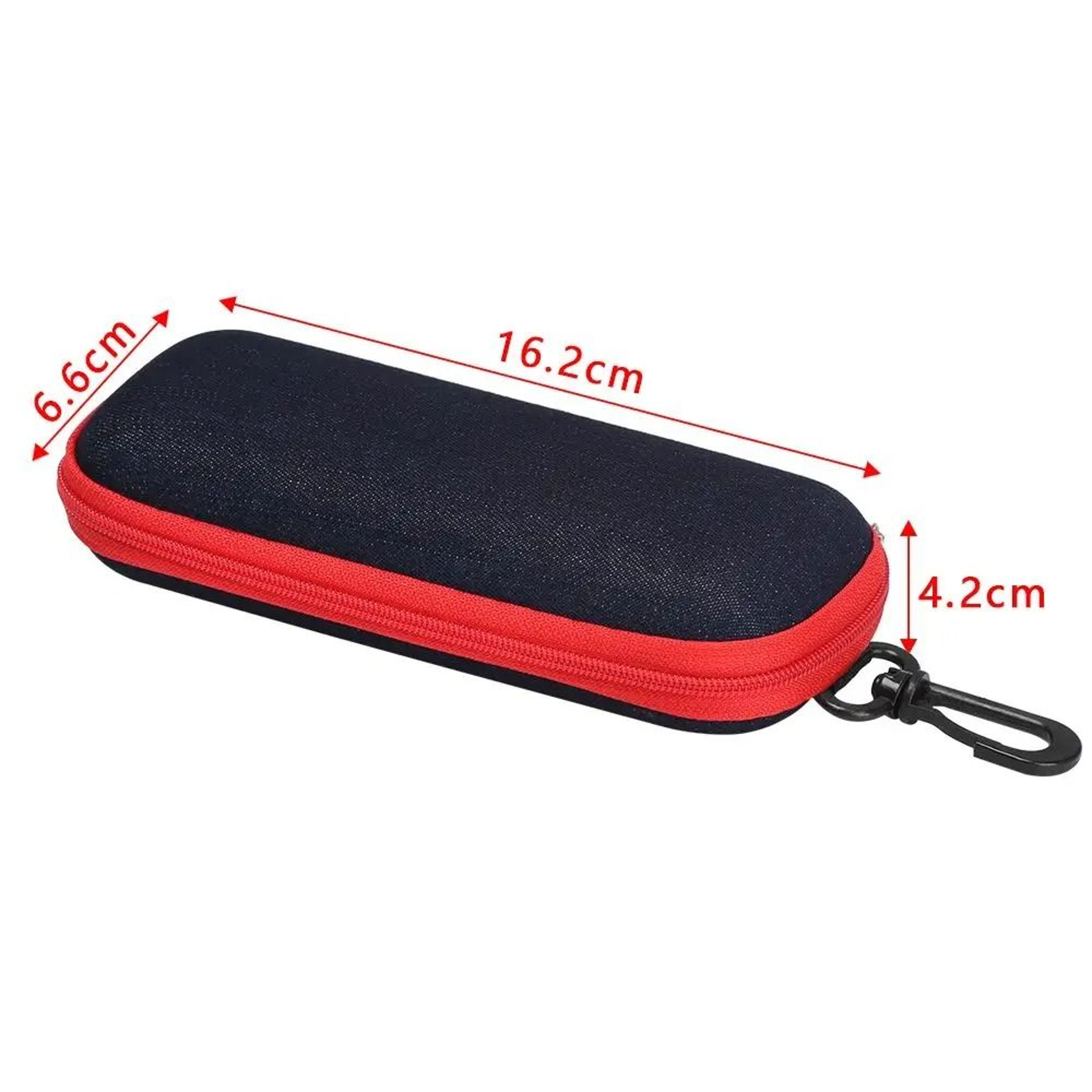 Portable Retro Steel And Leather Hard Eyeglass Case 6