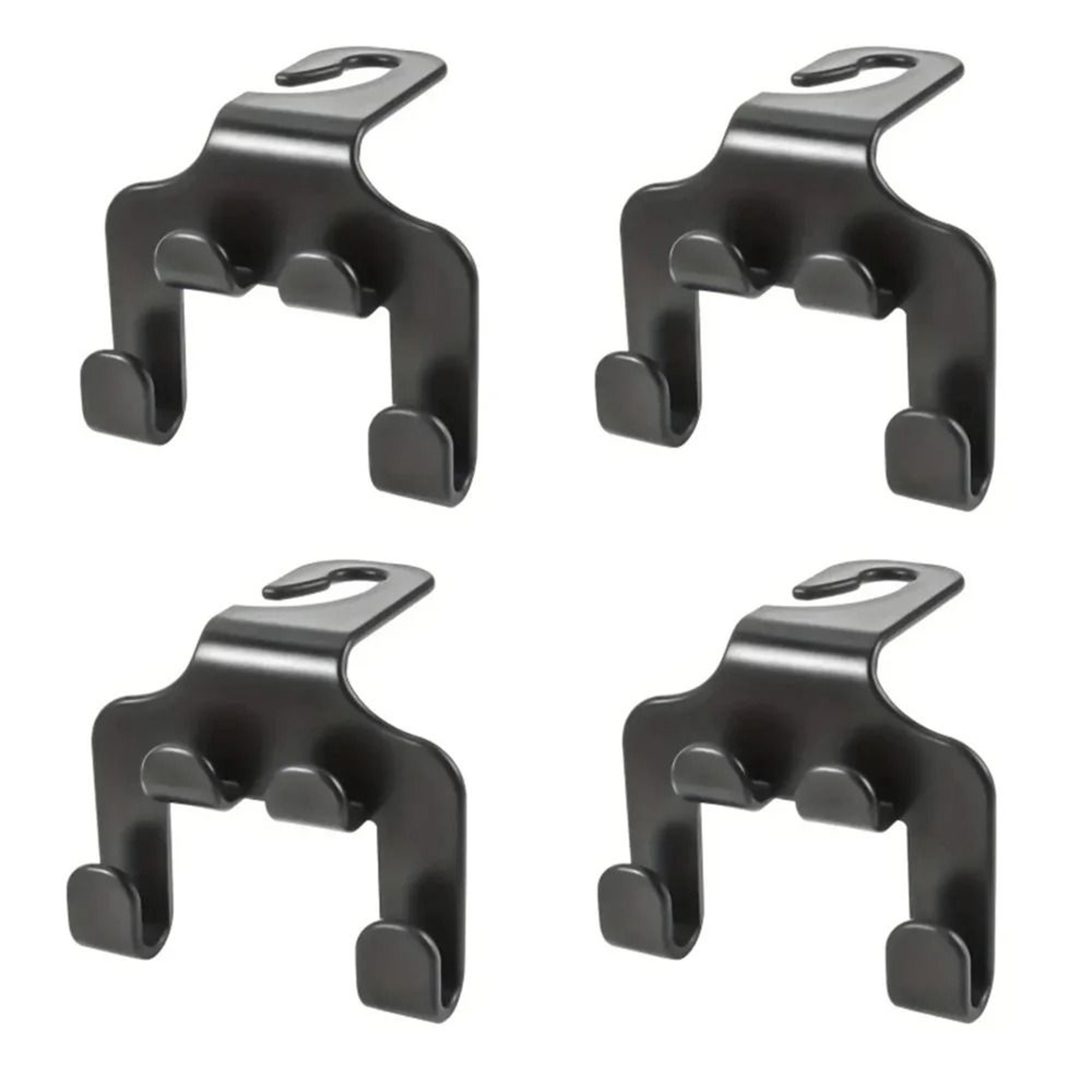 2in1 Universal Car Back Seat Phone Holder And Storage Hook 6