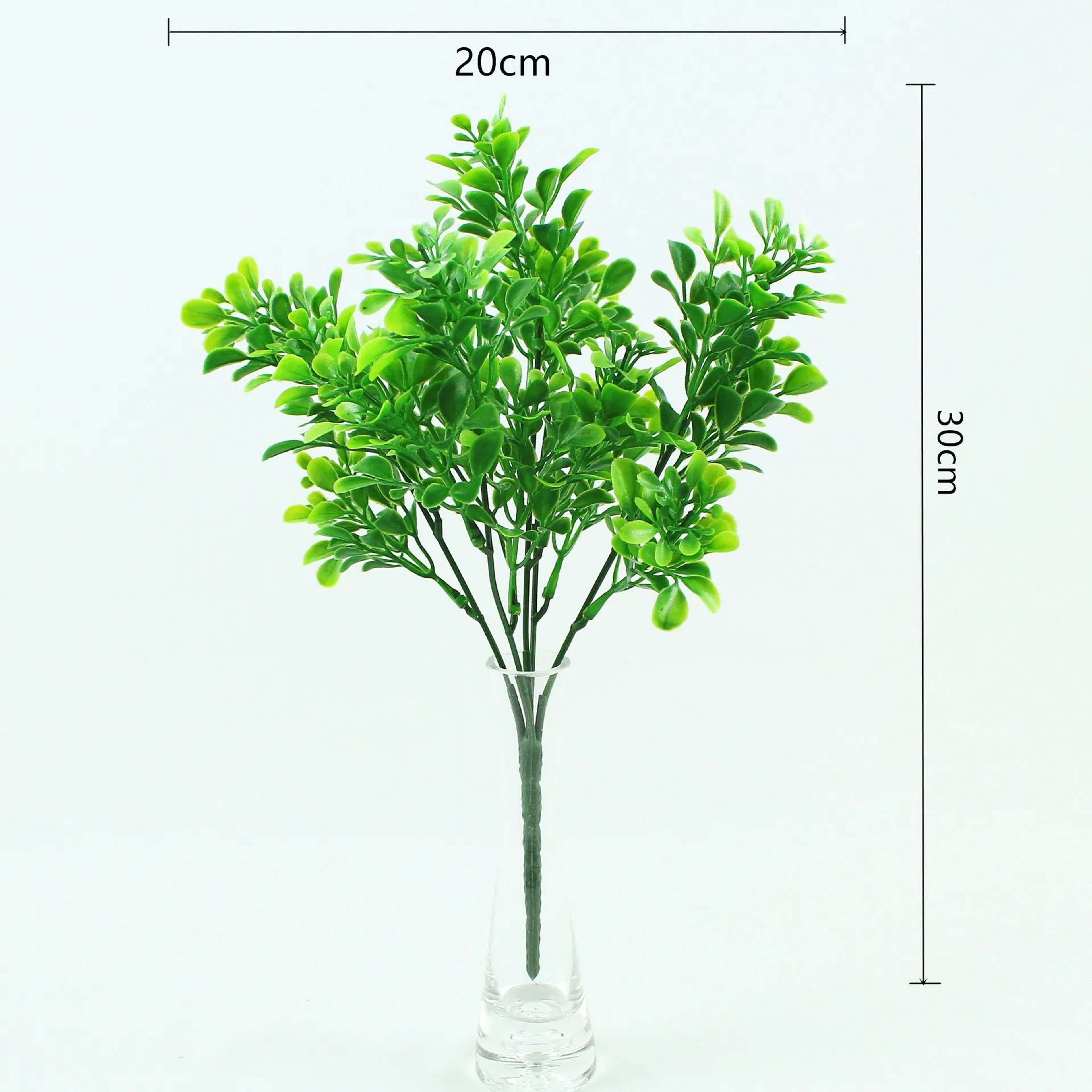 Realistic Artificial Evergreen Fern  Botanical Grass Stem 24