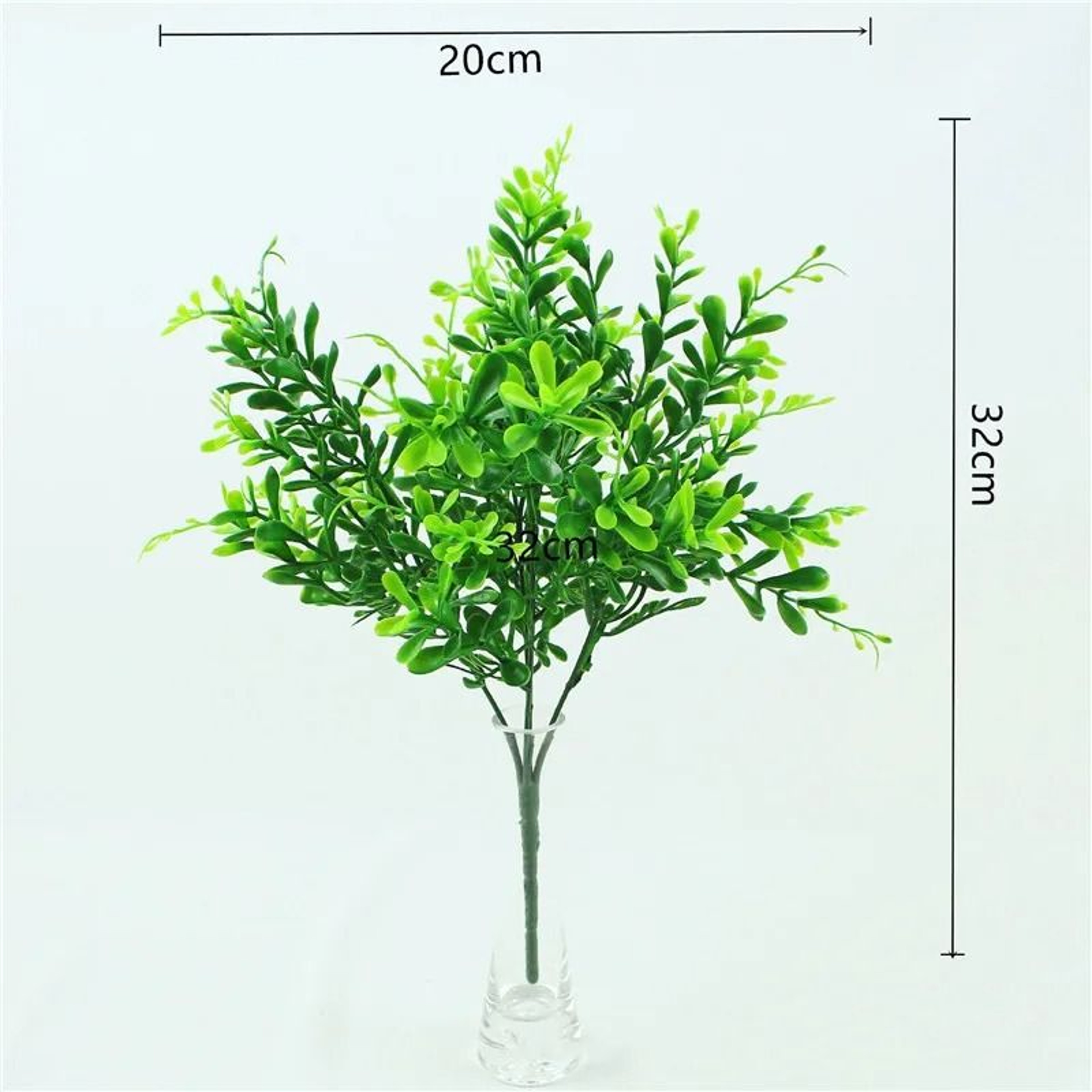 Realistic Artificial Evergreen Fern  Botanical Grass Stem 29
