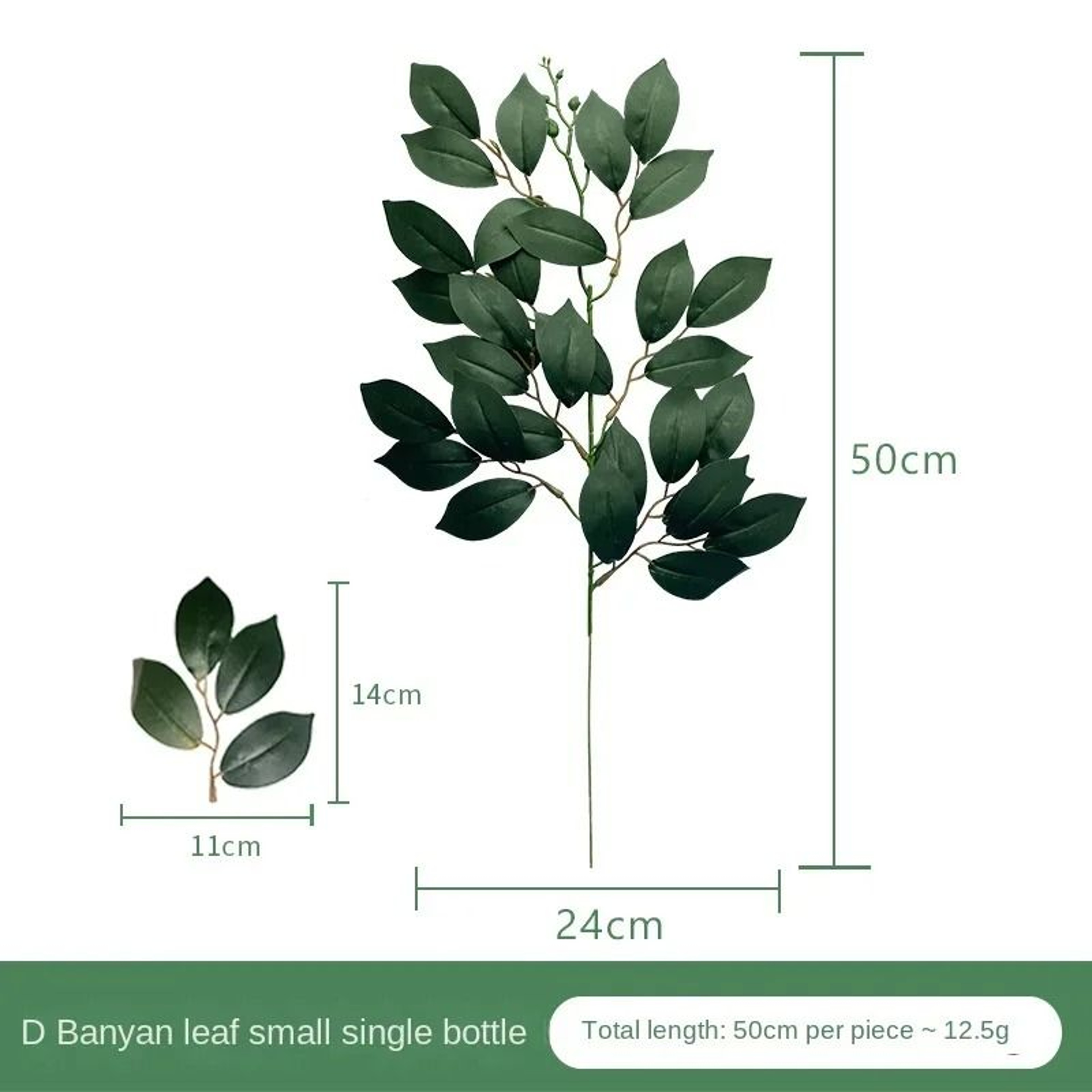 Silver Dollar Artificial Eucalyptus Greenery Stem 10