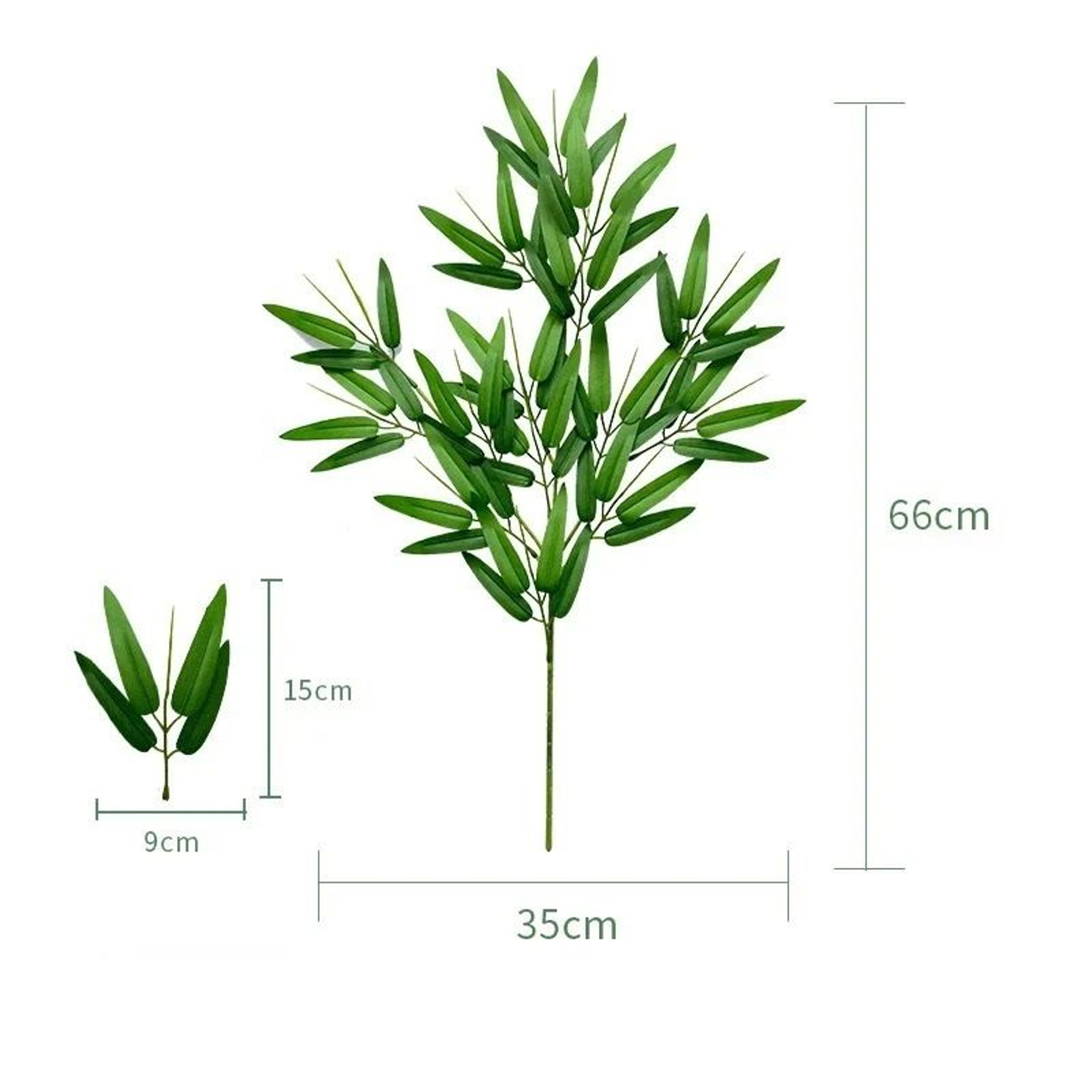 Silver Dollar Artificial Eucalyptus Greenery Stem 22