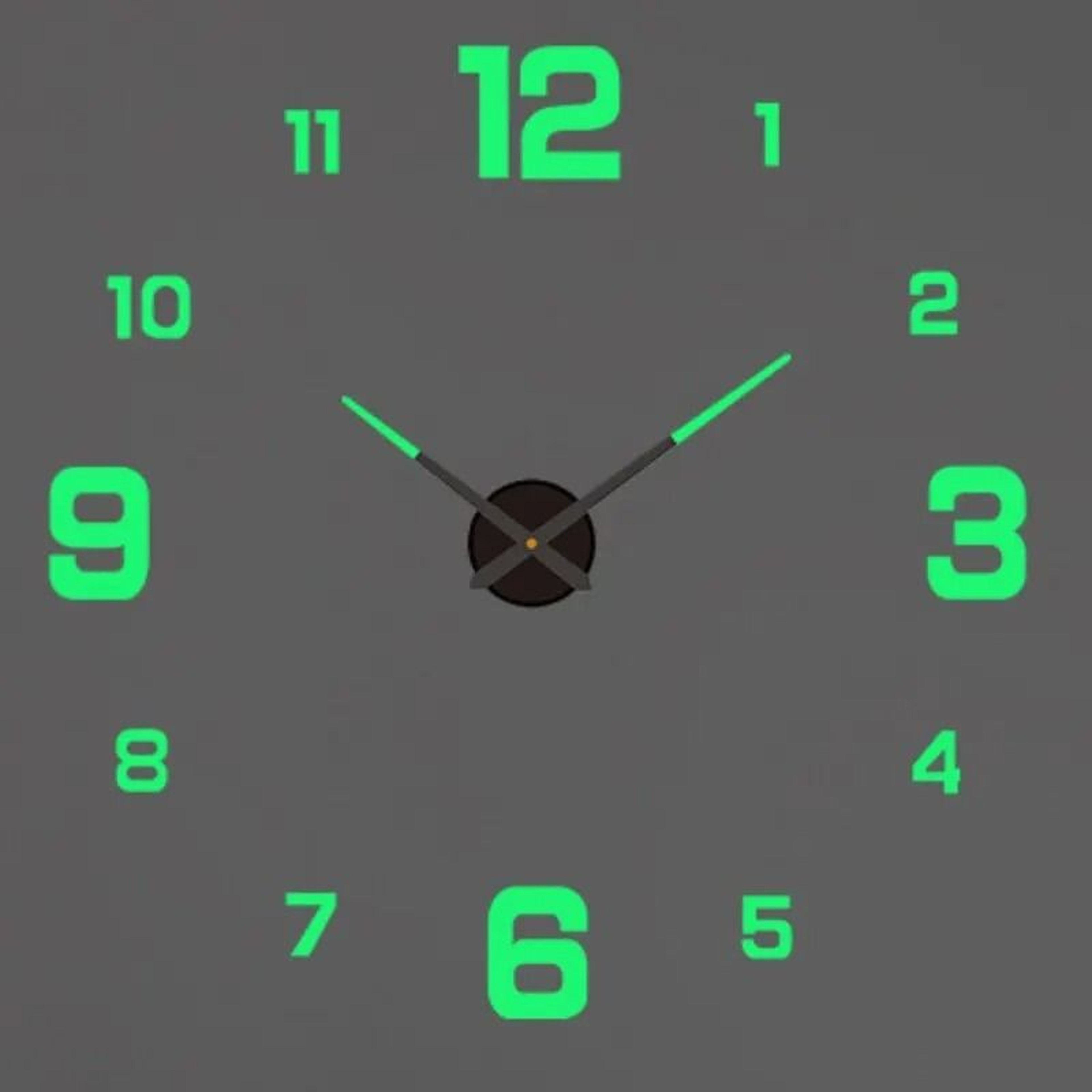 Contemporary 3D Oversized DIY Mirror Wall Clock 14