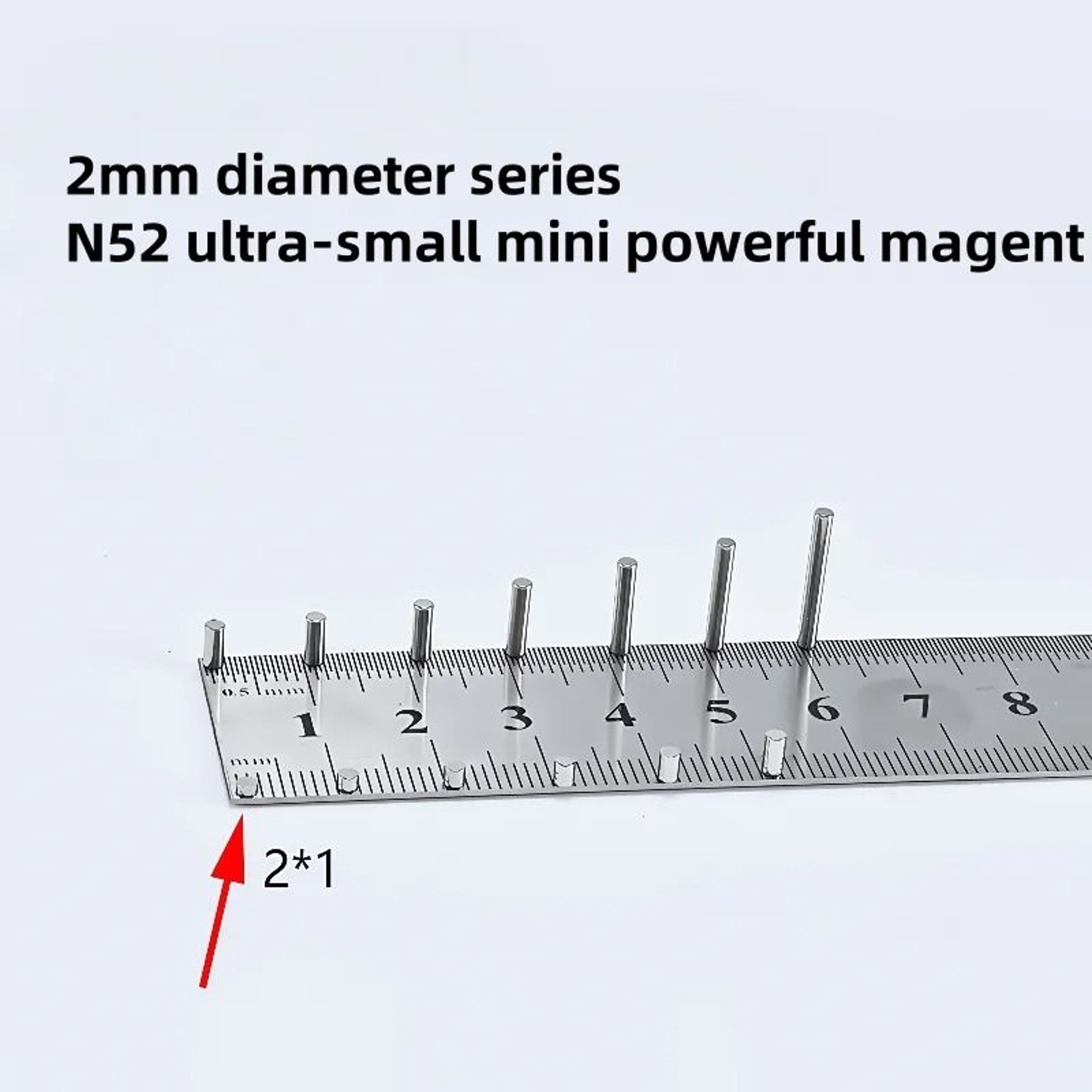 Precision HighStrength N52 Neodymium Mini Magnet Set 6