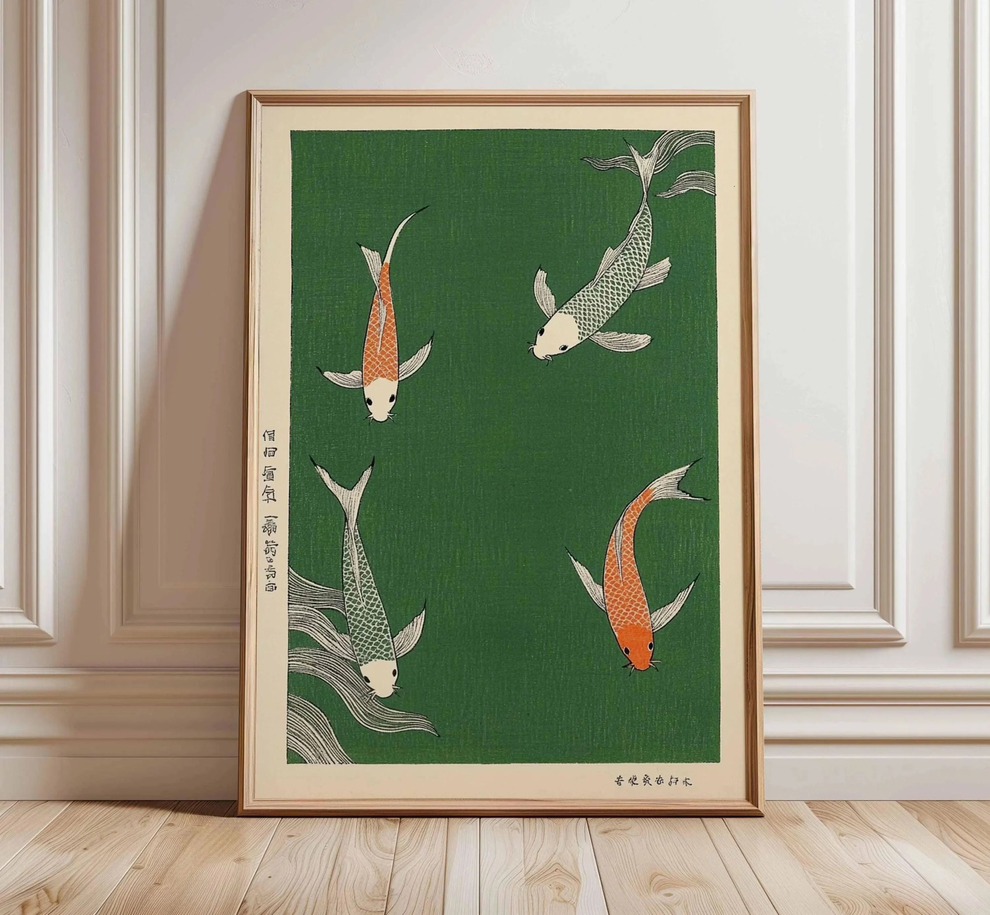 Architectural Japanese Heritage Wildlife Canvas Art 13