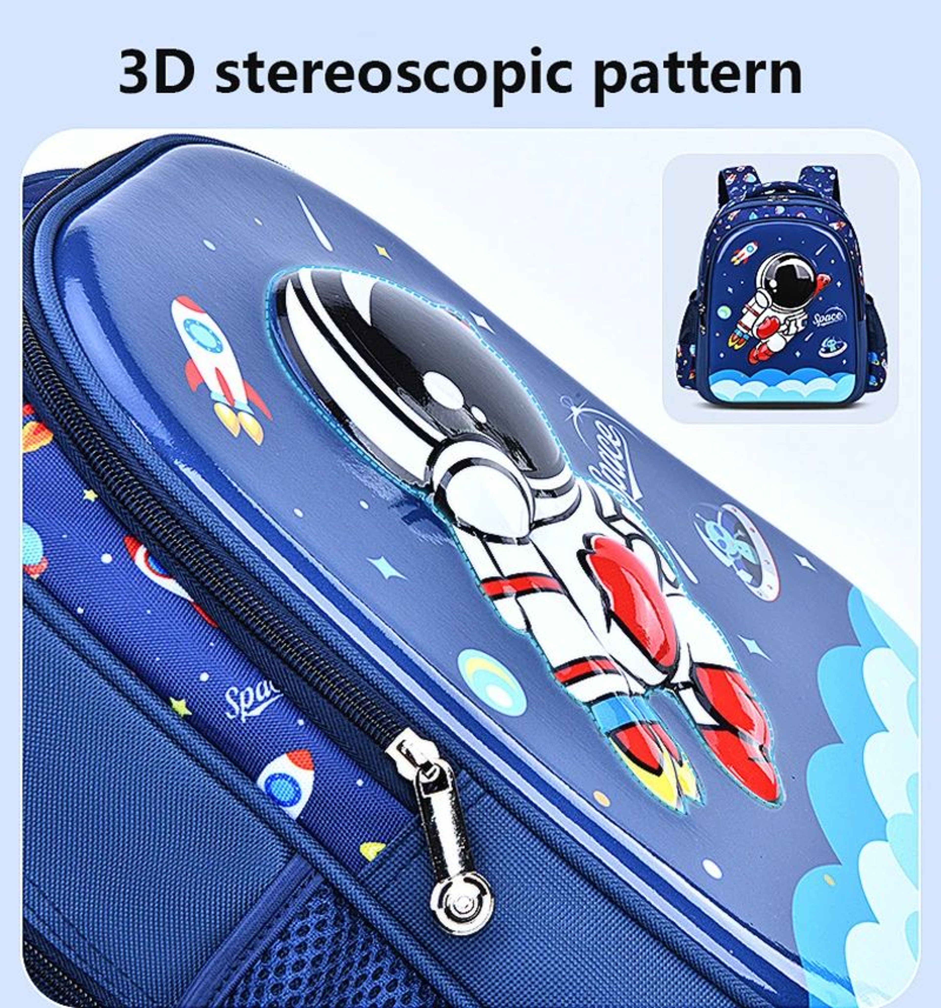 3D Stereoscopic Astronaut Primary Back Pack 2